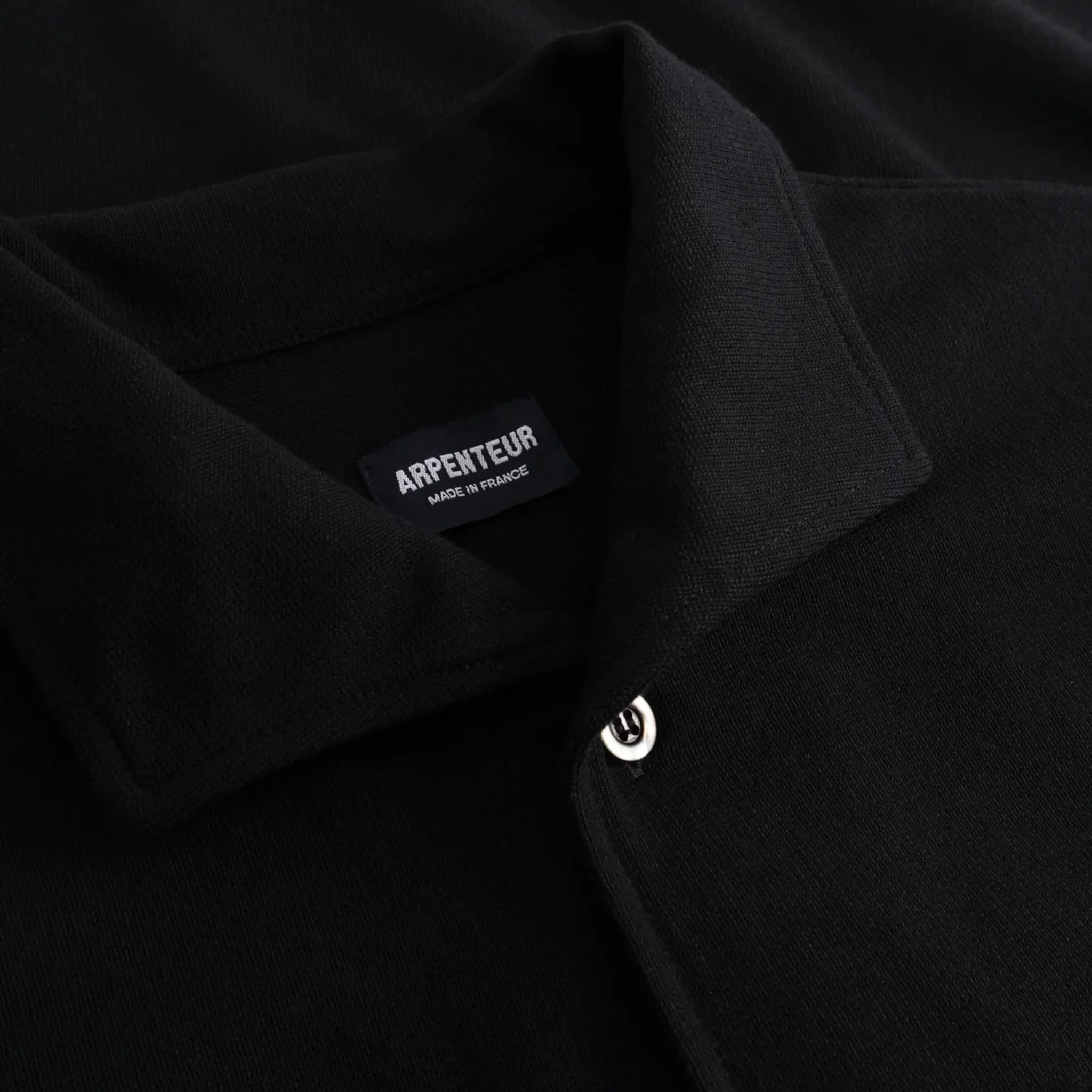 Coral Wide Collar Shirt Rachel Mesh - Black - Image 3