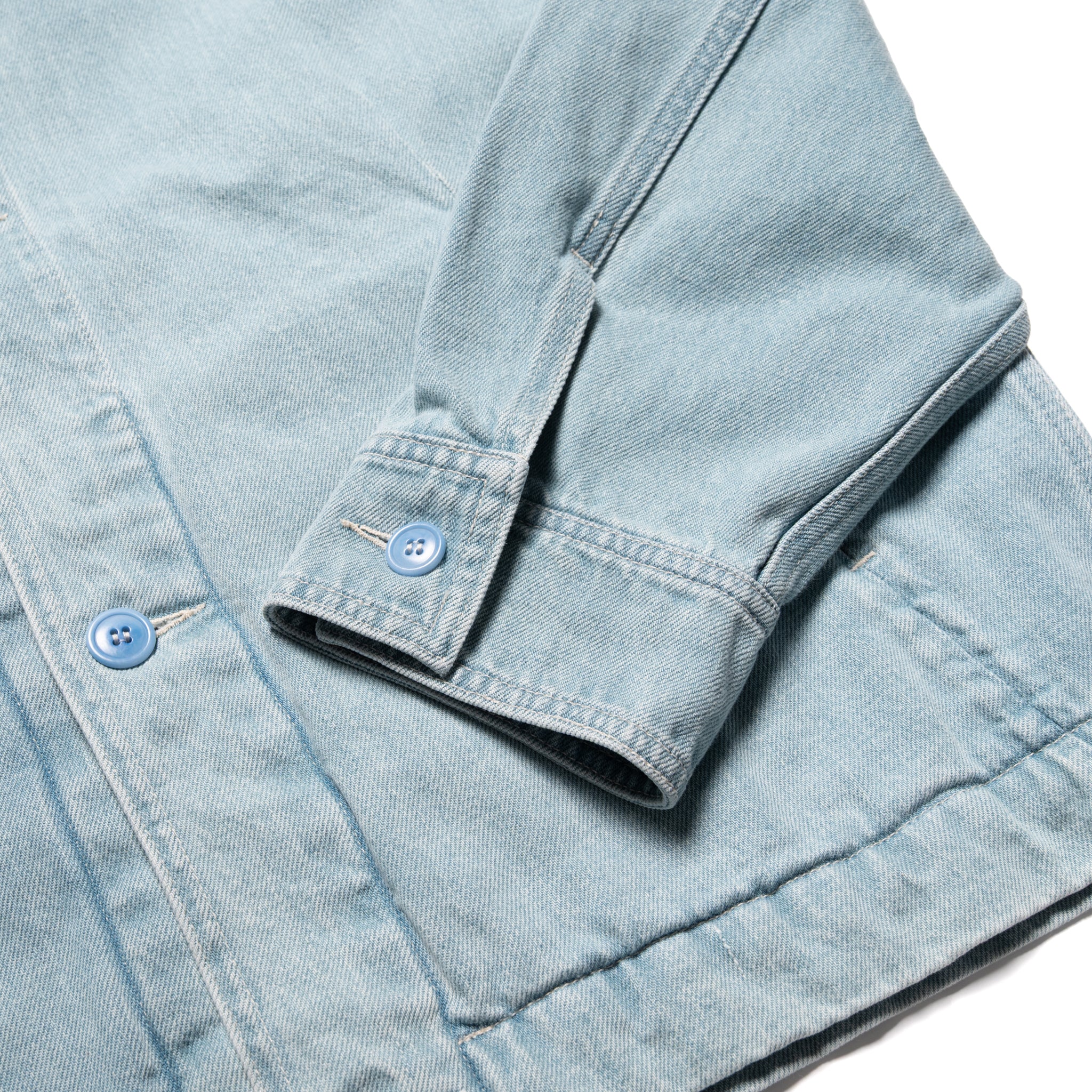 Lux J Jacket Midweight Denim - Bleach - Image 8