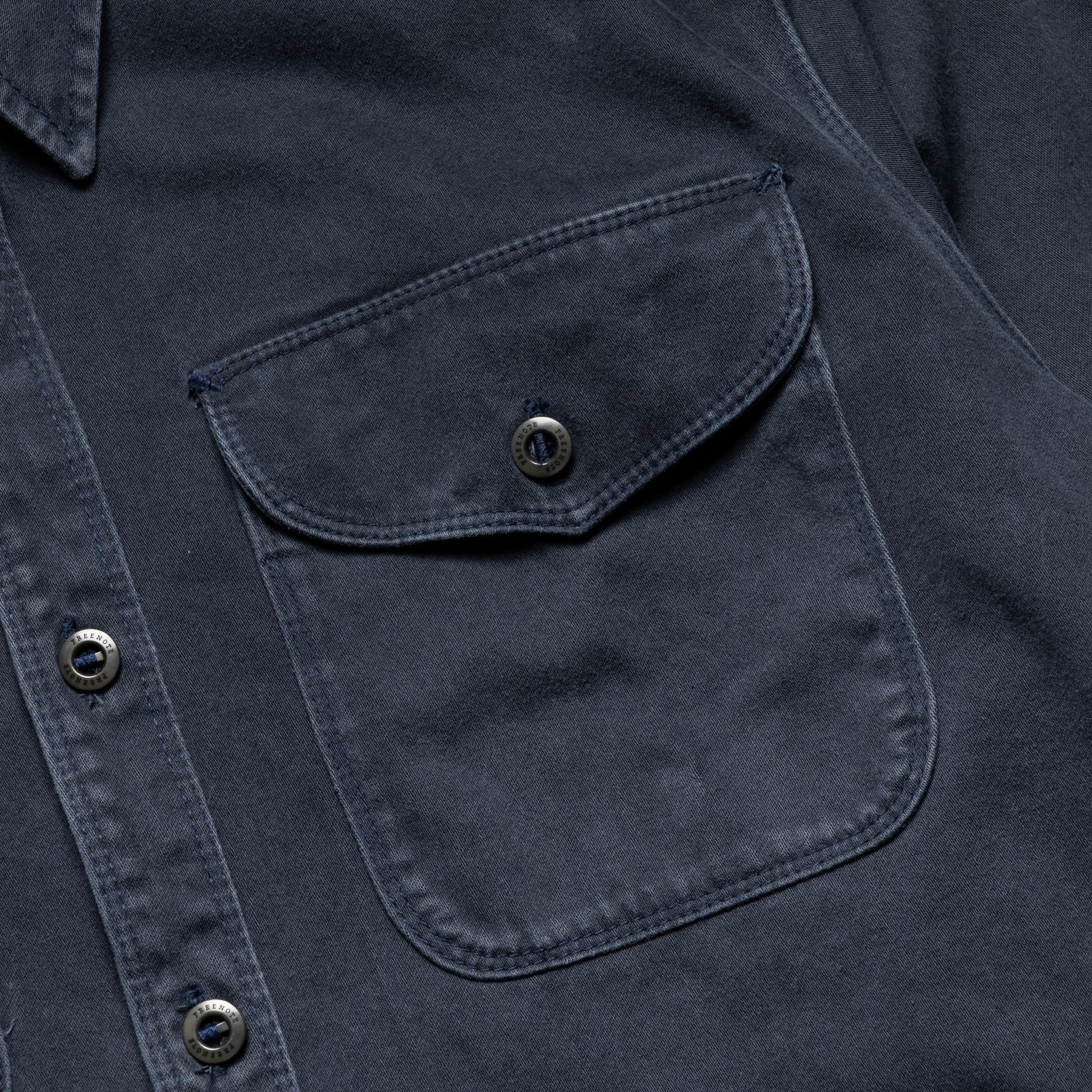 Utility Shirt - Navy - Image 4