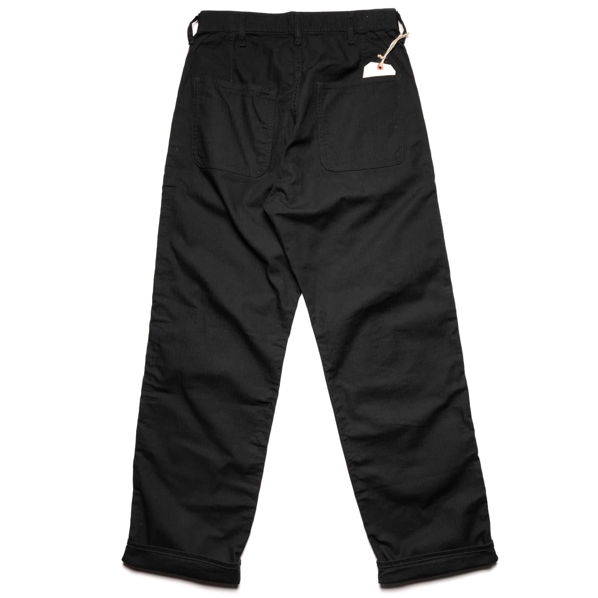 1141-2 USN Herringbone Seamen's Trousers - Black - Image 3