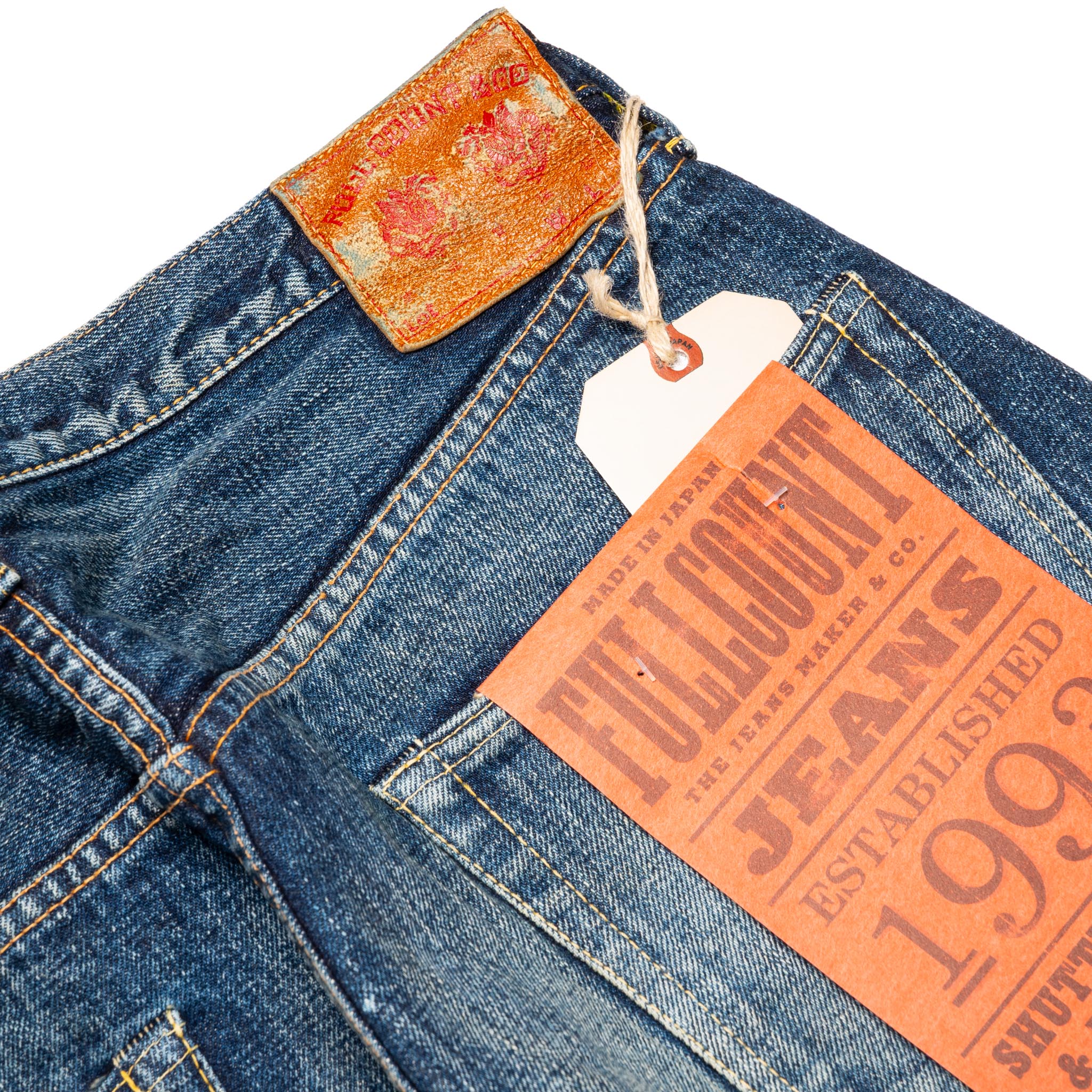 1345-1101 Straight Heavy 15.5oz "Fear of the Dark" Selvedge Denim - Image 15