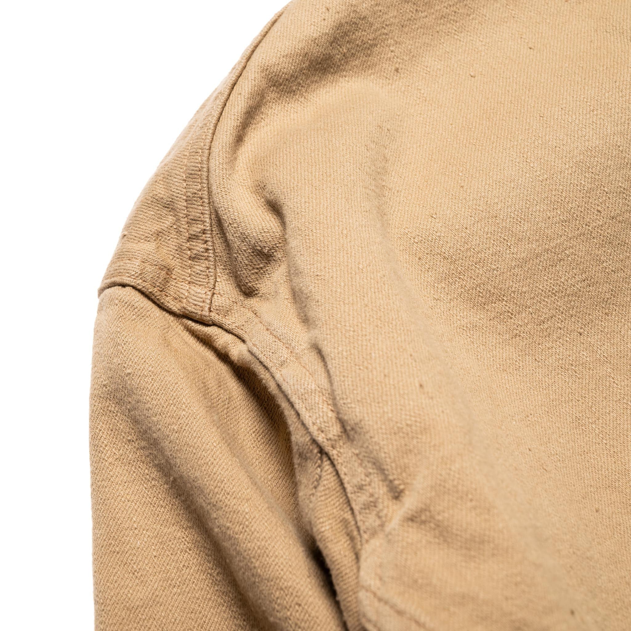 2015BE Chore Jacket Beige Denim - Image 12