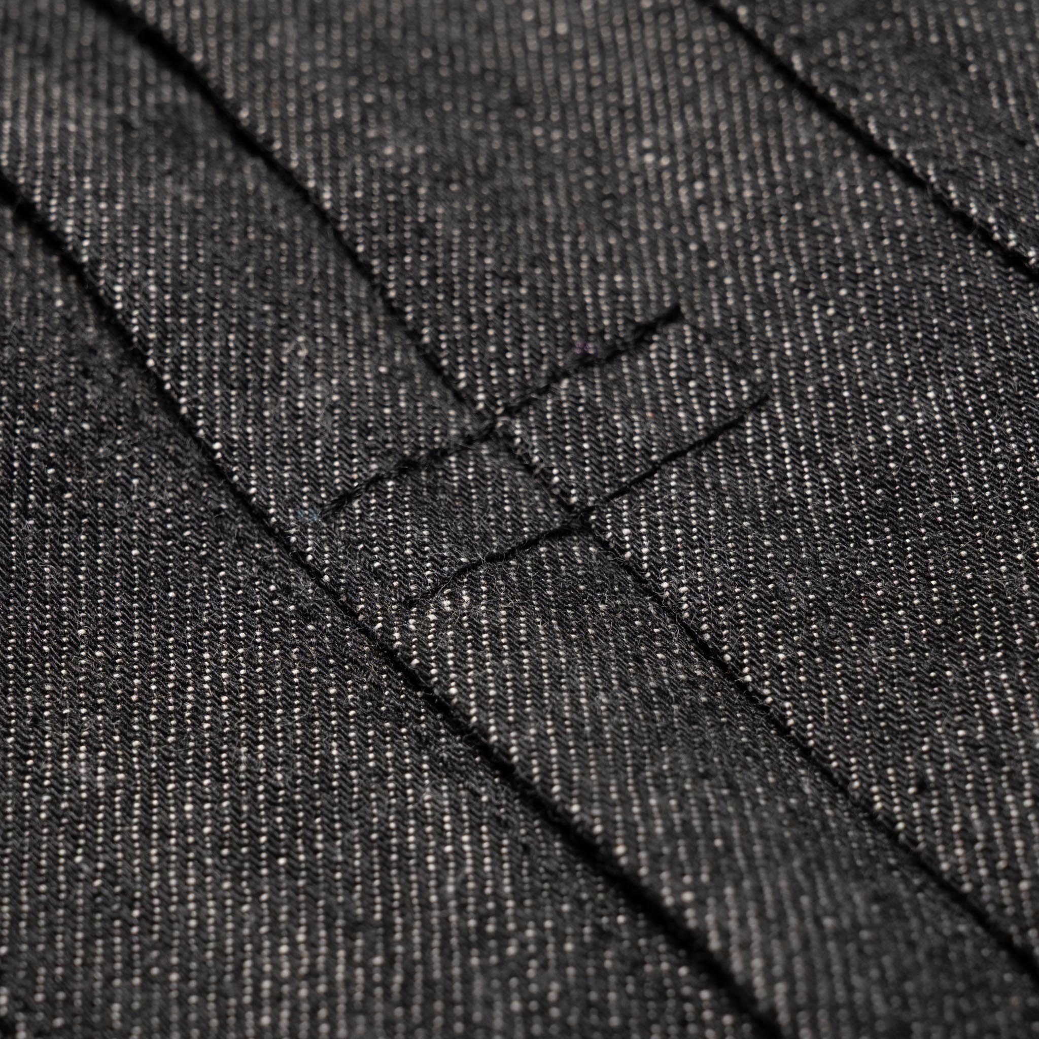 S2107BKSS WWII Model 11.5oz Black Denim Jacket (Raw) - Image 7