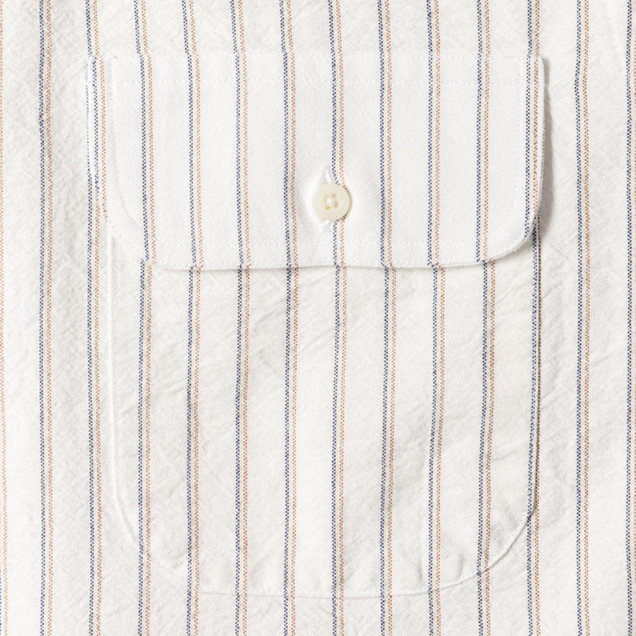 White Striped Japanese Oxford - Image 3