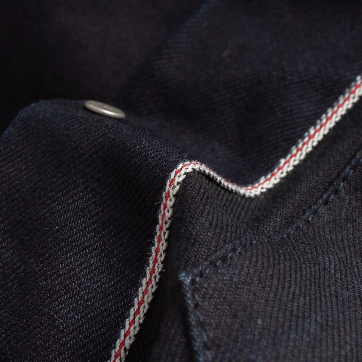 IH-526J-142ib - 14oz Selvedge Denim Modified Type III - Indigo/Black - Image 6