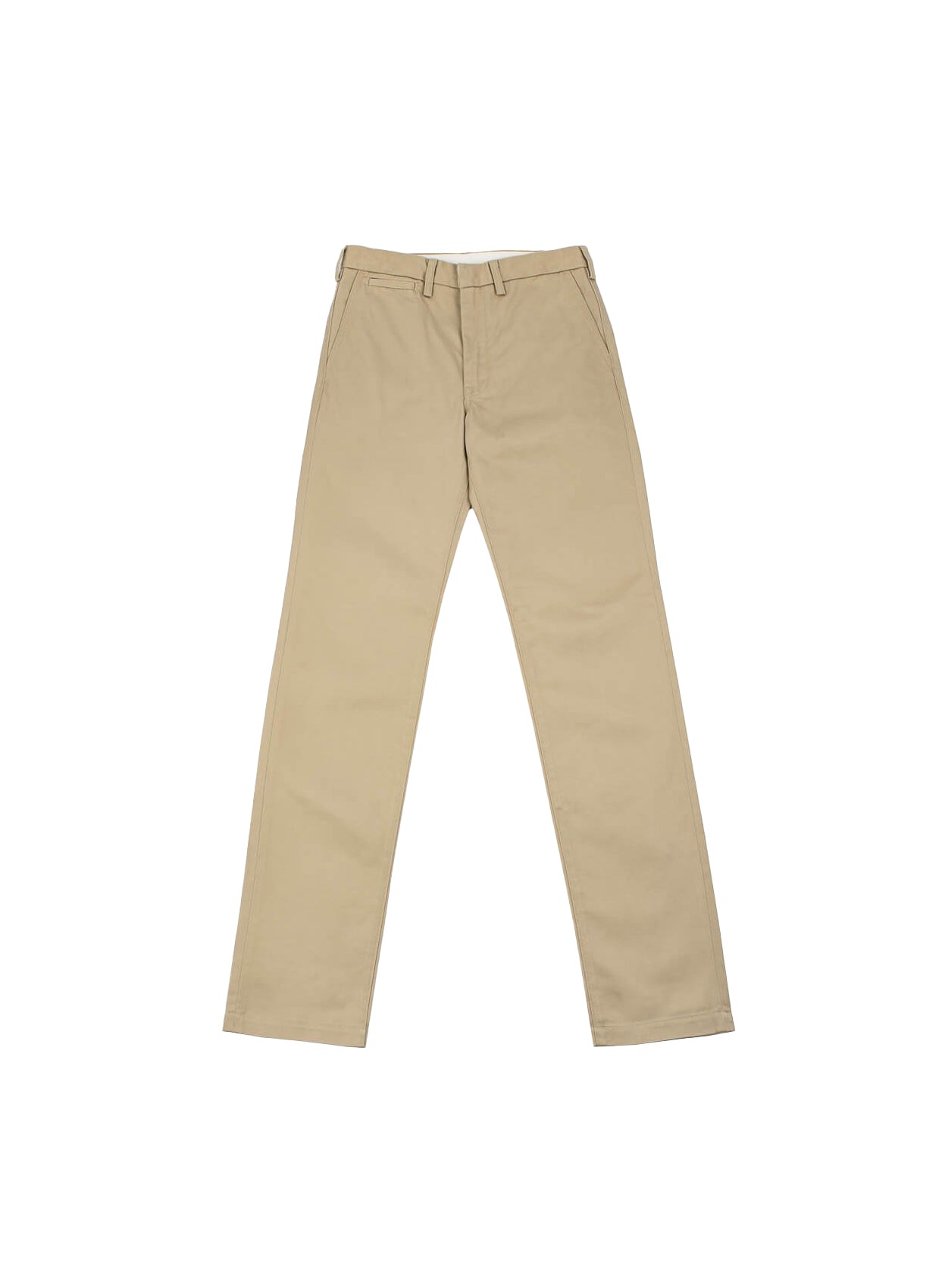 IH-730-KHA 12oz Heavy Cotton Regular Fit Chinos - Khaki - Image 2