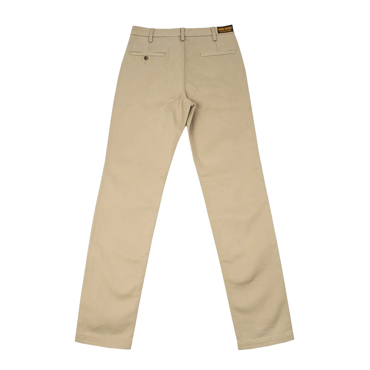 IH-730-KHA 12oz Heavy Cotton Regular Fit Chinos - Khaki - Image 3