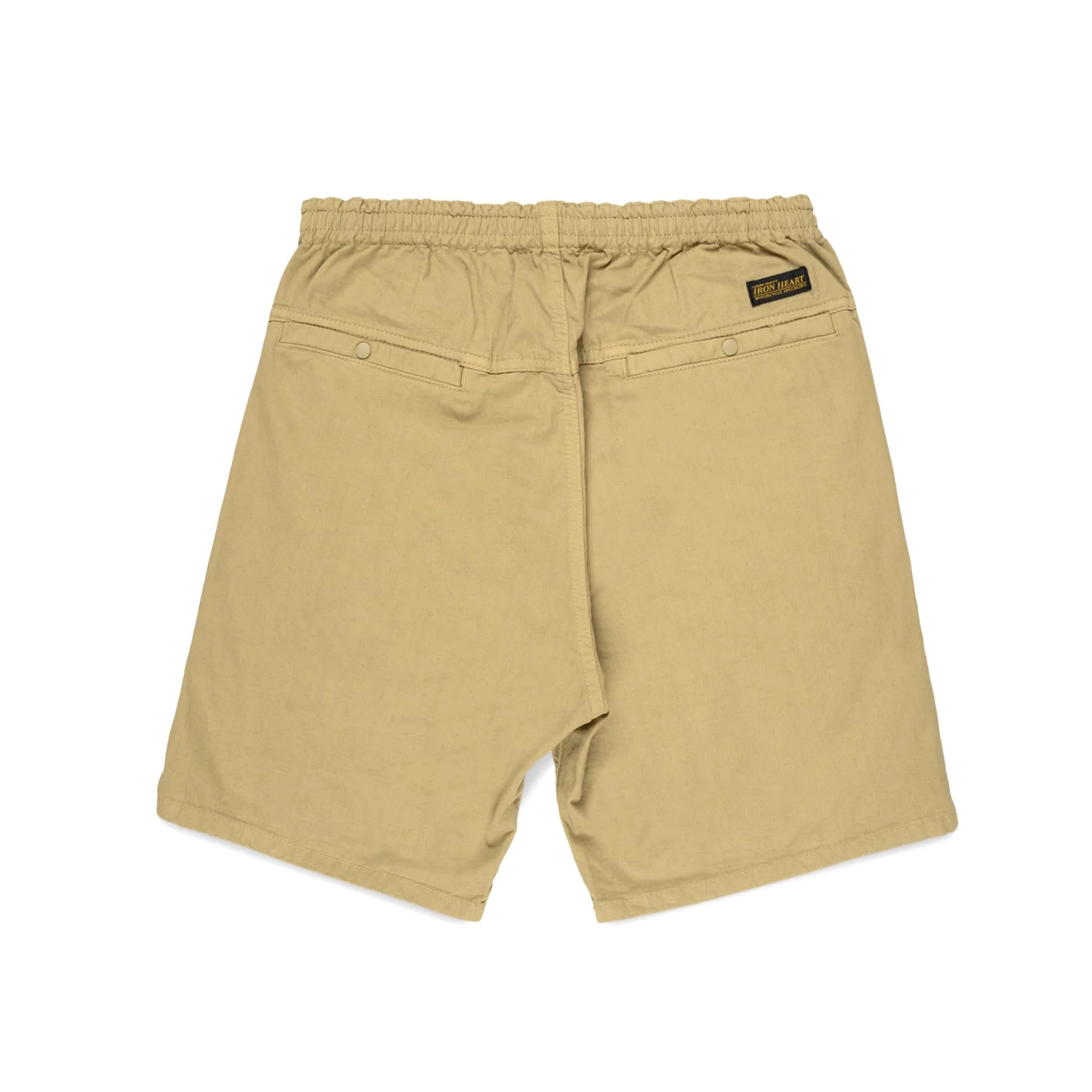 IH-729-KHA Cotton Easy Shorts - Khaki - Image 2