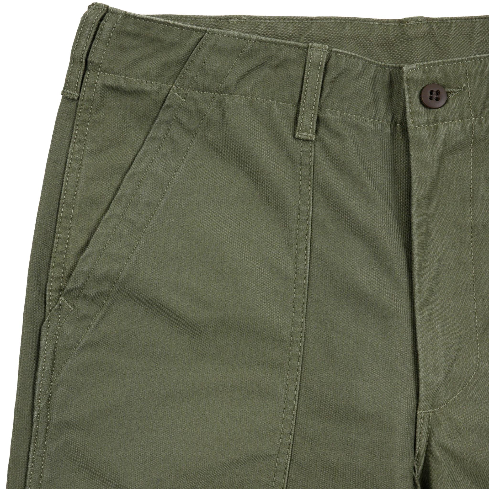 IH-744-GRN 10oz Back Sateen Baker Pants - Army Green - Image 8