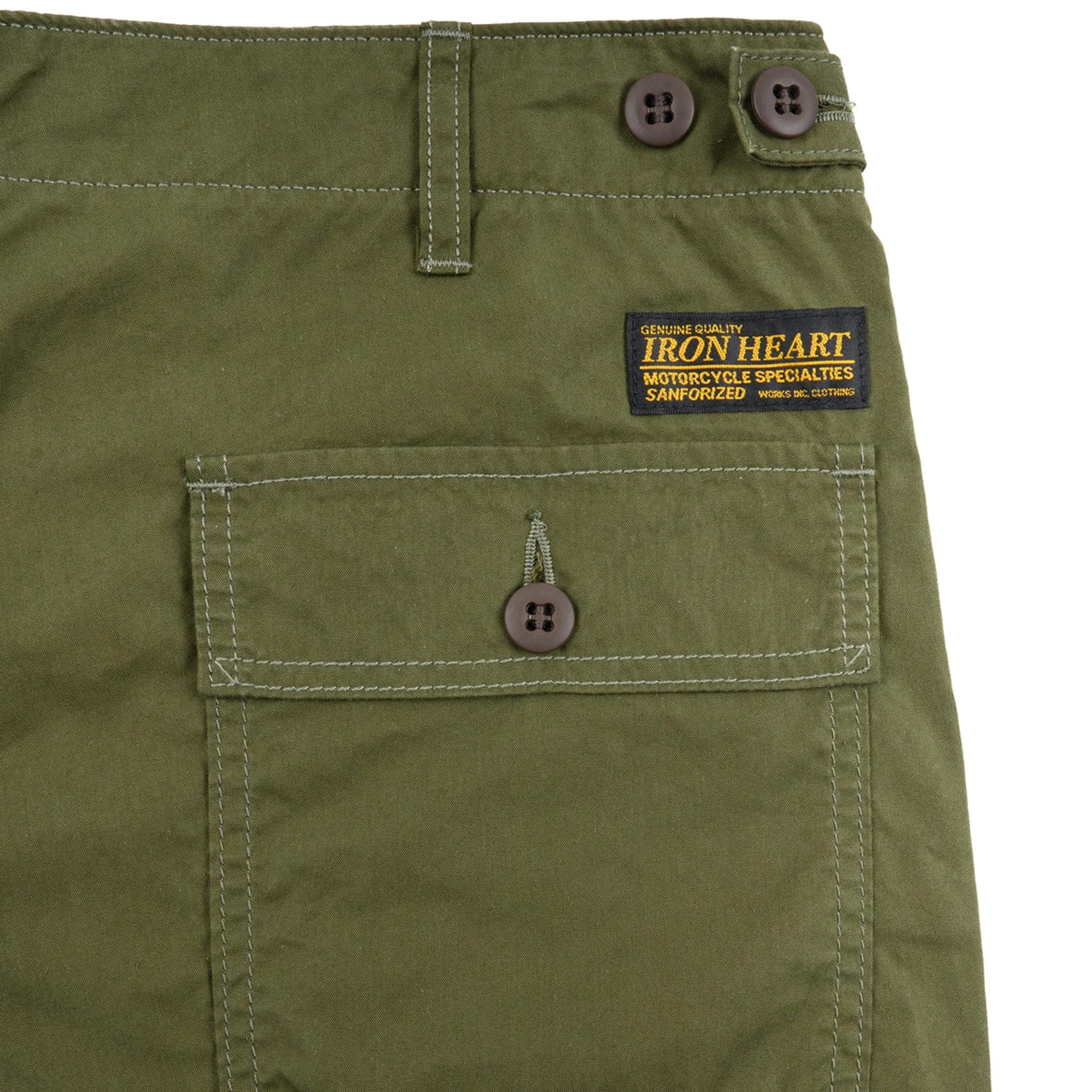 IH-745-ODG 4oz Cotton/Nylon Baker Pants - Olive Drab Green - Image 3