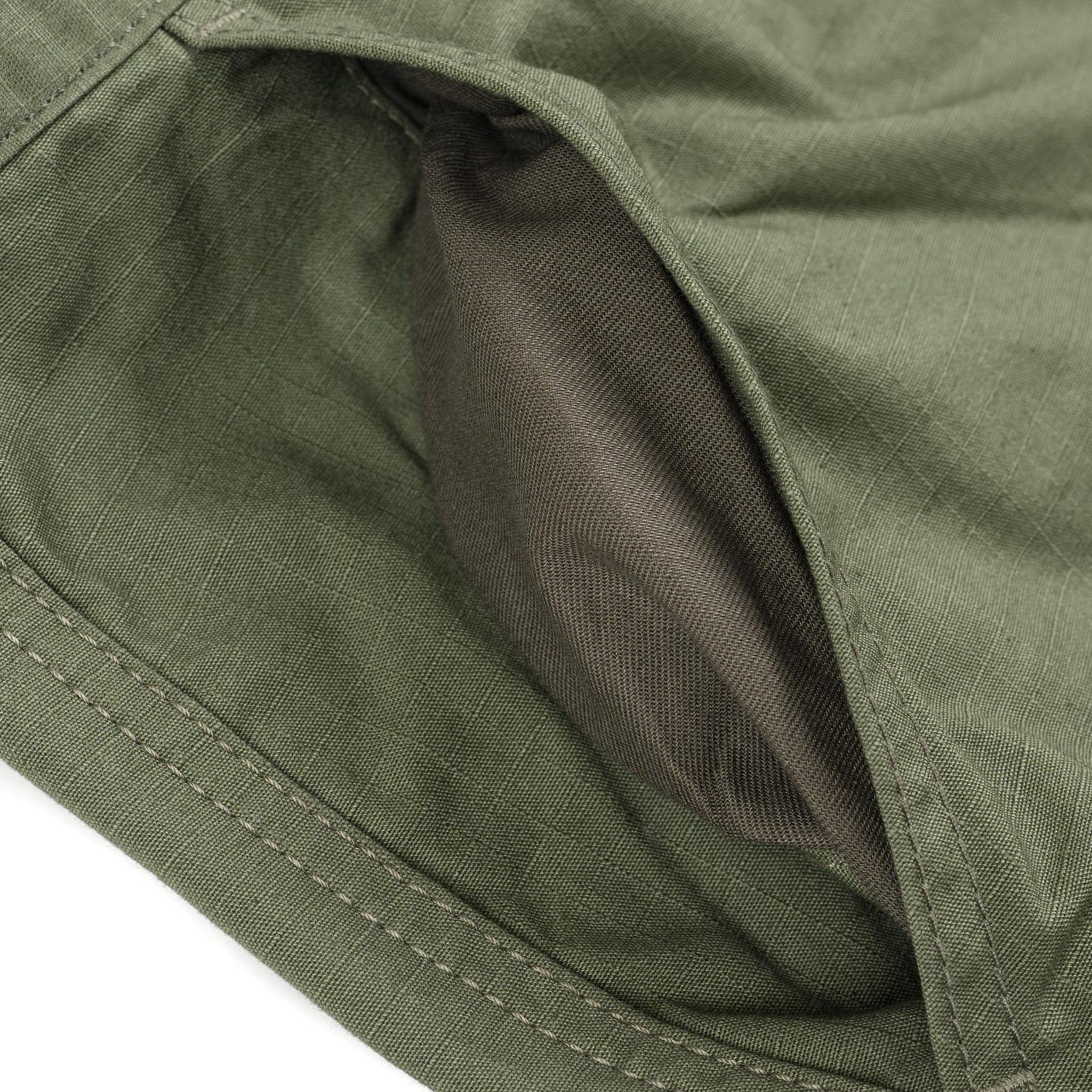 IH-746-GRN 8oz Ripstop Wide Pants - Army Green - Image 12