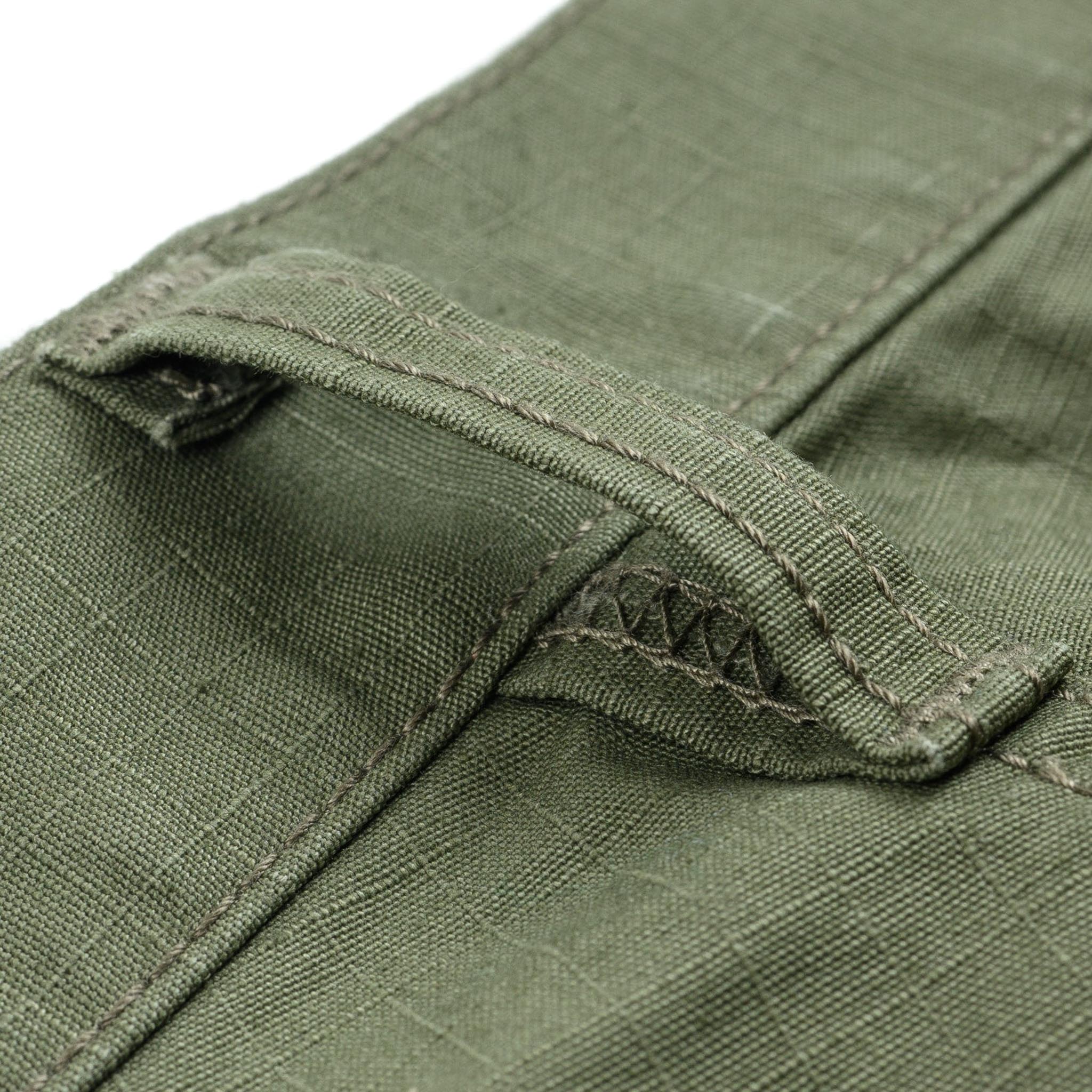 IH-746-GRN 8oz Ripstop Wide Pants - Army Green - Image 8