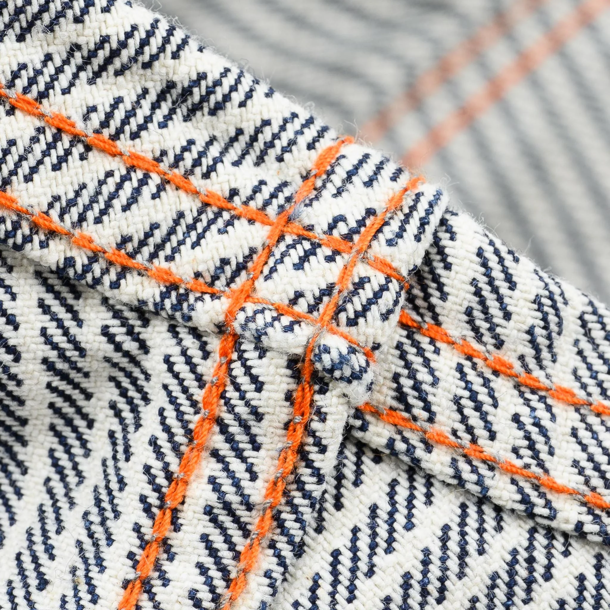 IHSH-07-IND 12oz Hickory Stripe Western Shirt - Indigo - Image 13