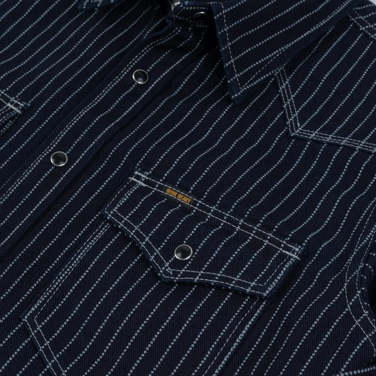 IHSH-62-IND 12oz Wabash Western Shirt - Indigo - Image 4