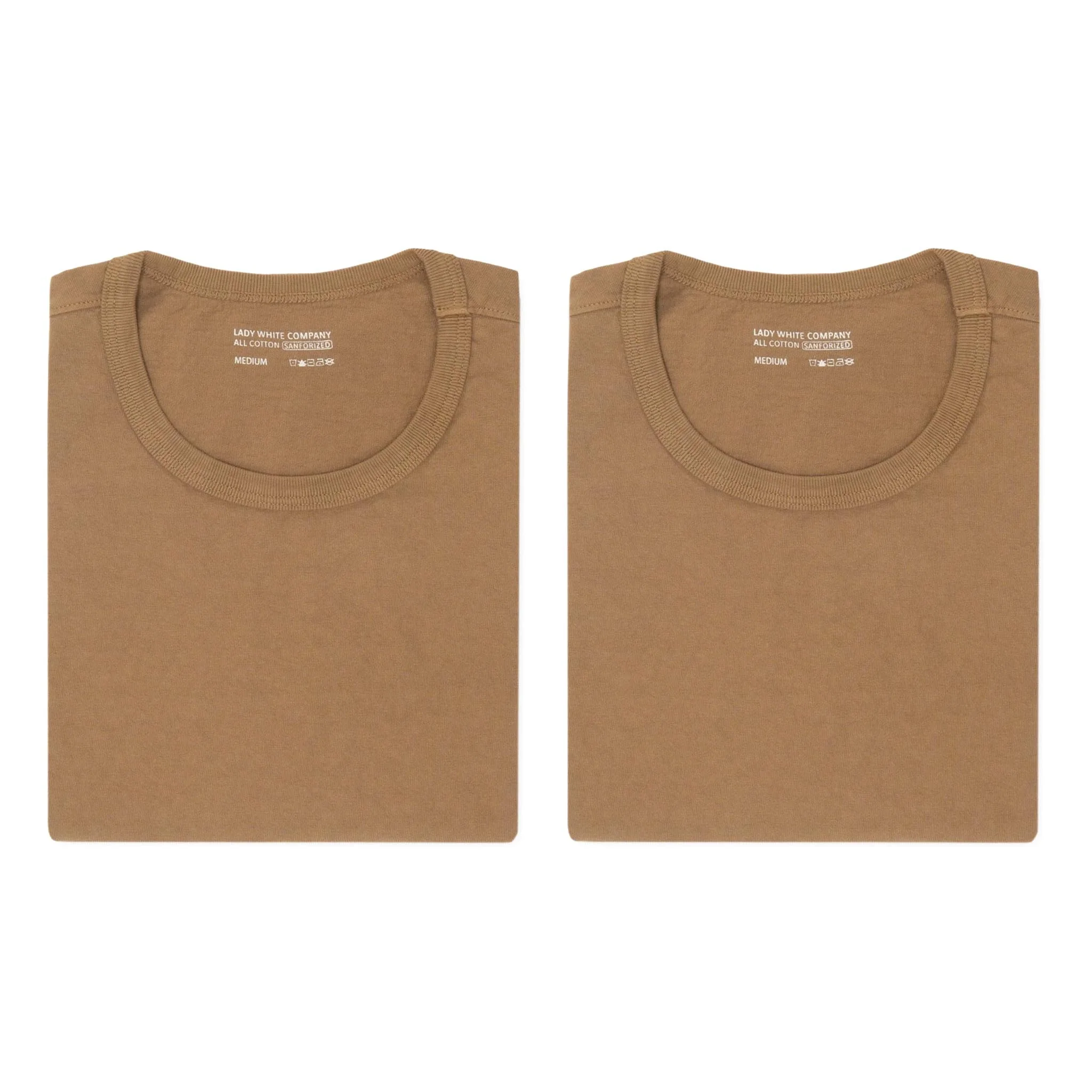 LW101T Our T-Shirt 2 Pack - Cashew - Image 2
