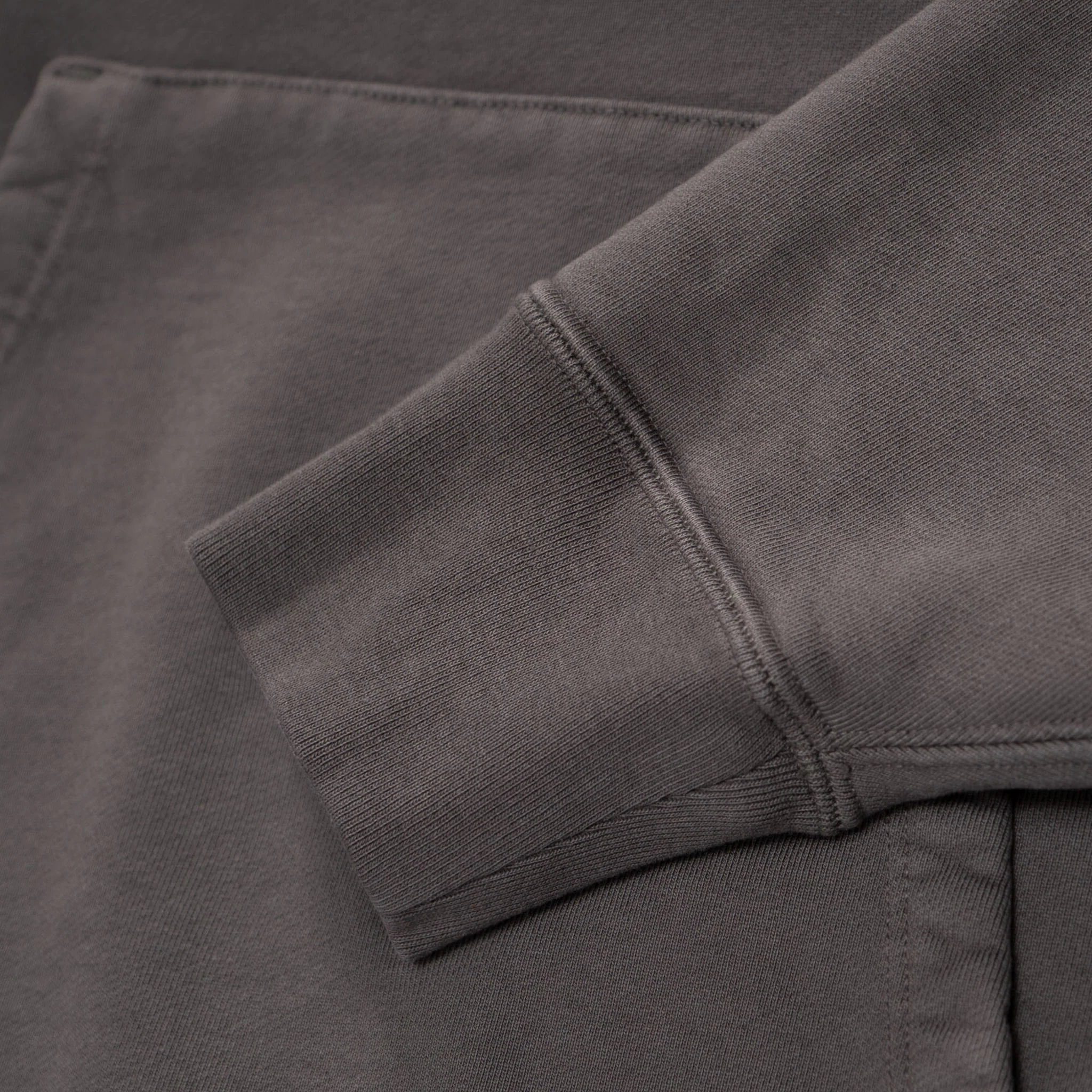 LW-H680-PWTR Super Weighted Hoodie - Pewter - Image 3