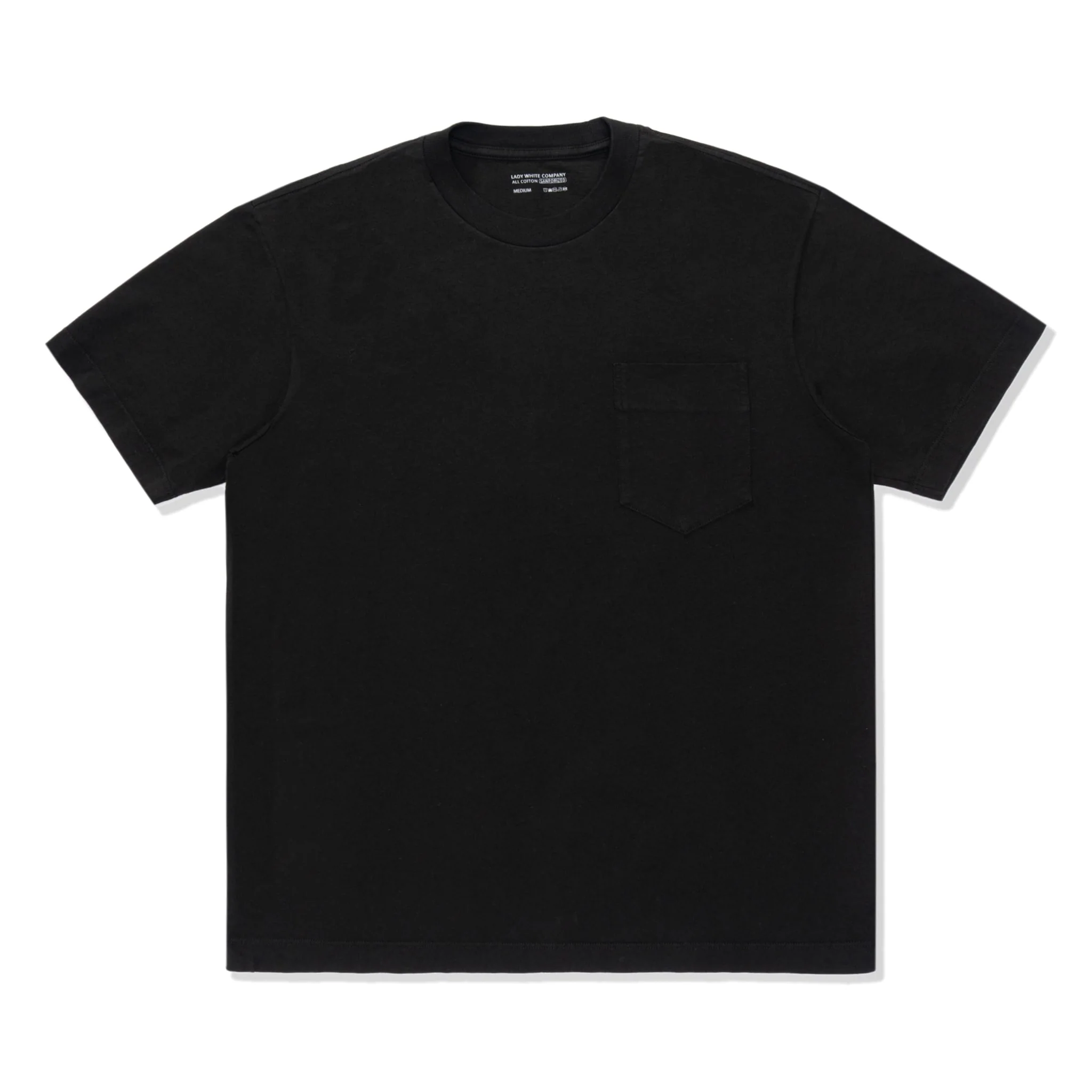 LW-T103-BLK Municipal Pocket T-Shirt - Black