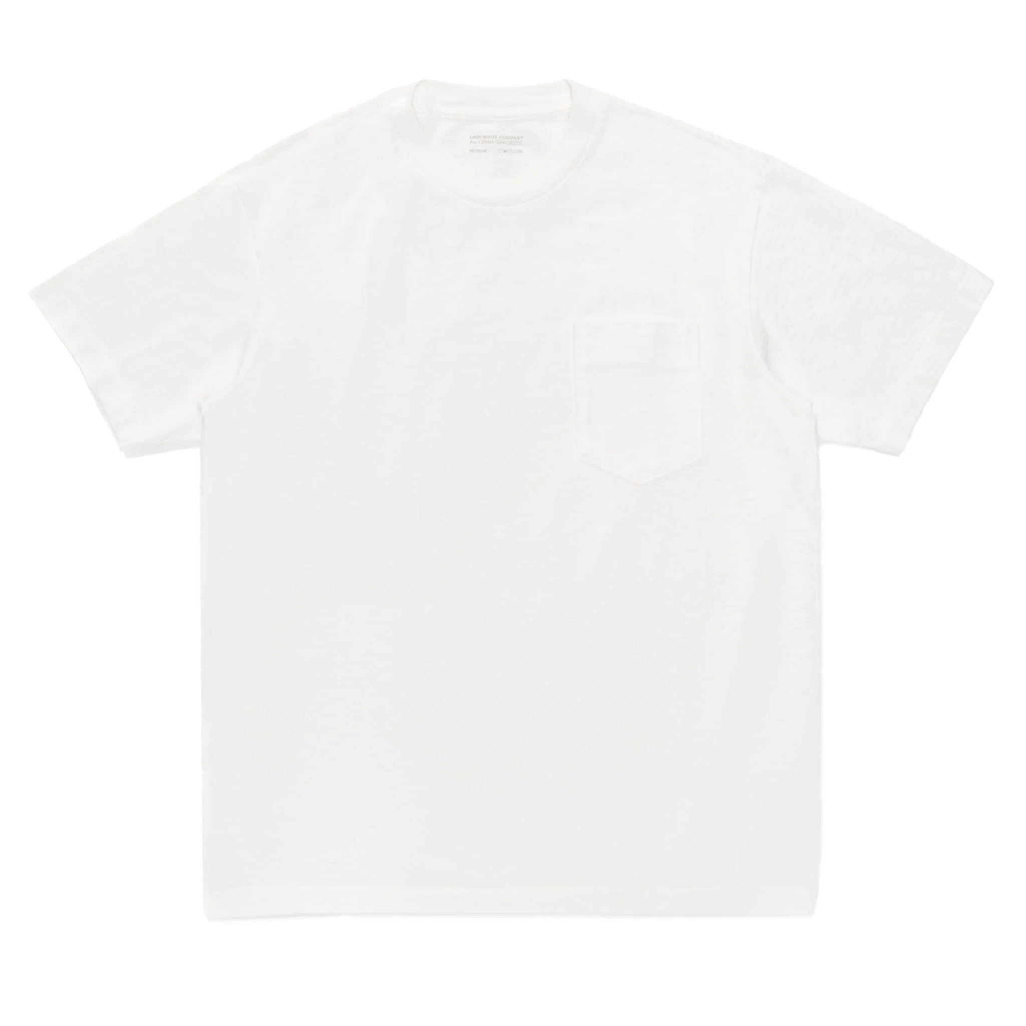 LW-T103-WHT Municipal Pocket T-Shirt - White