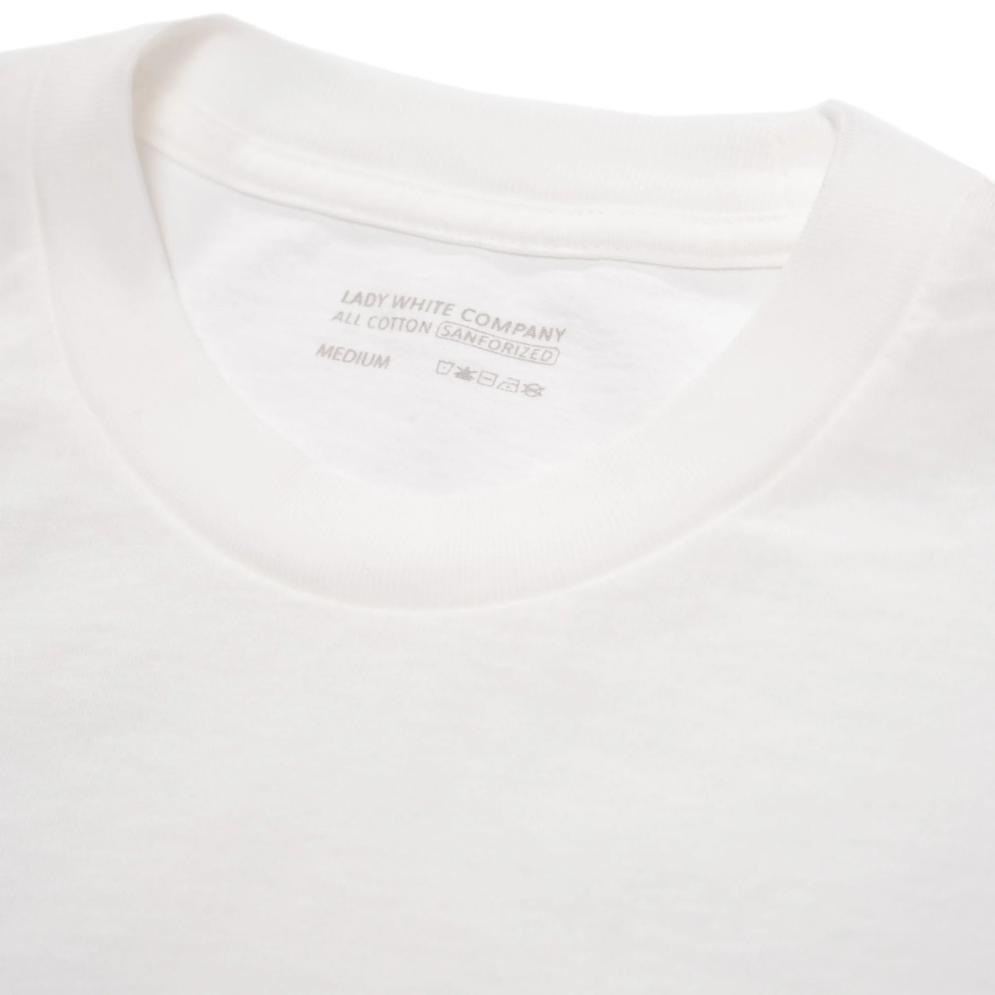 LW-T103-WHT Municipal Pocket T-Shirt - White - Image 2