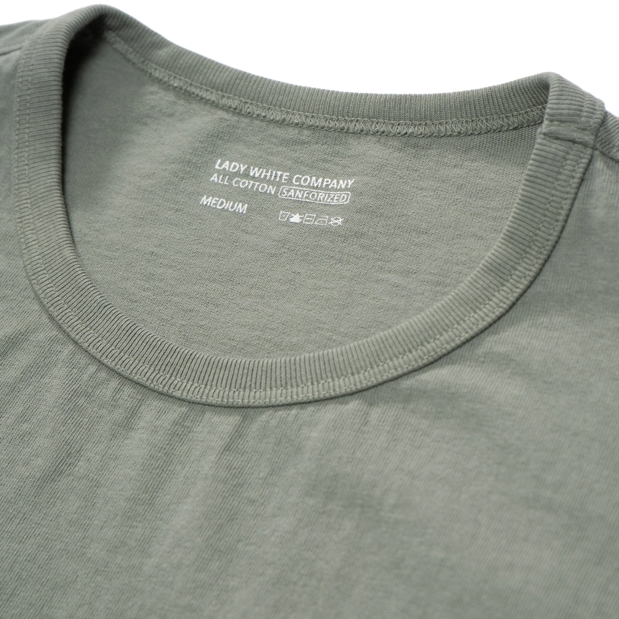 LW101S-DSAGE Our T-Shirt Single - Dusty Sage - Image 2