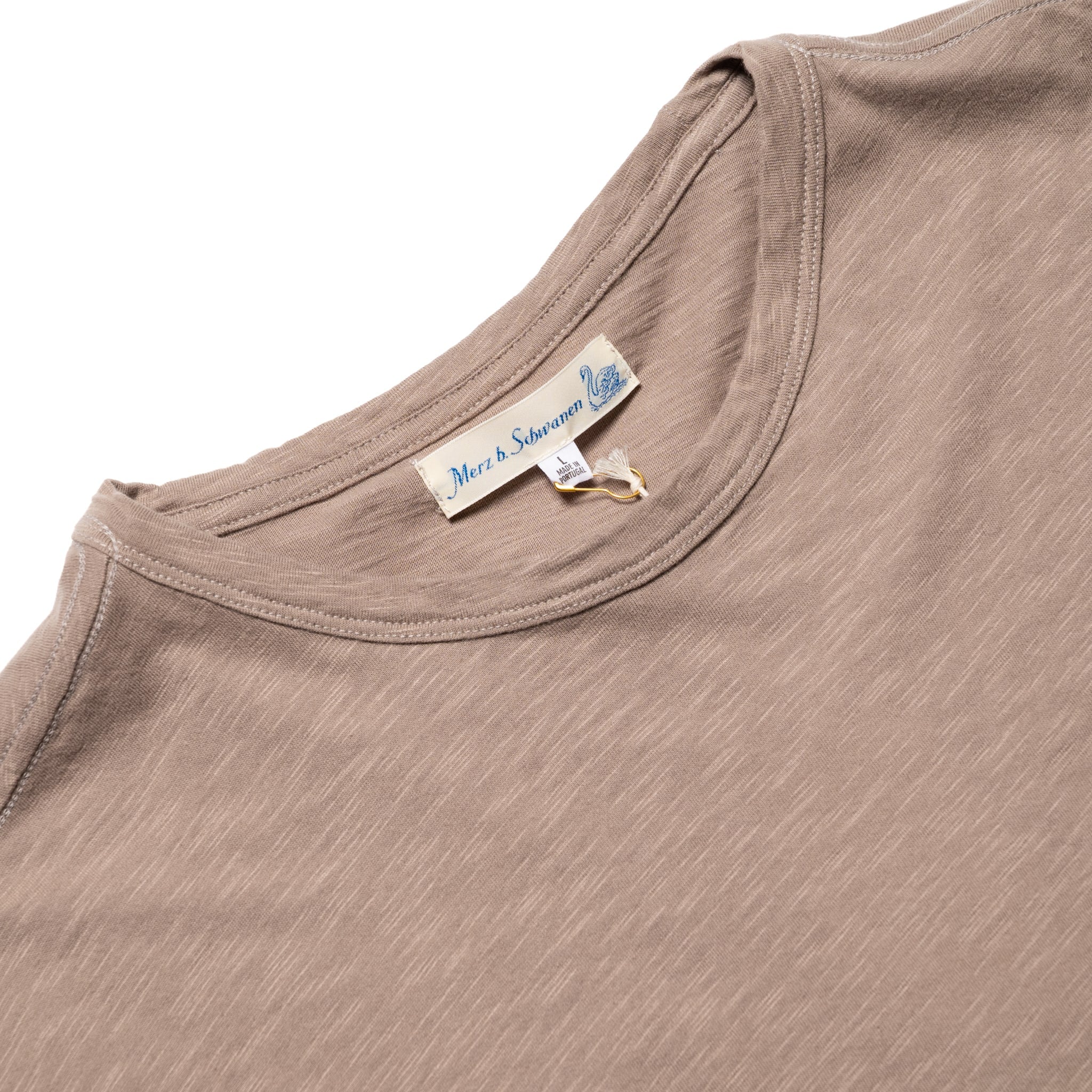 SCT04.061 Slub Pima Cotton T-Shirt - Faded Grain - Image 2