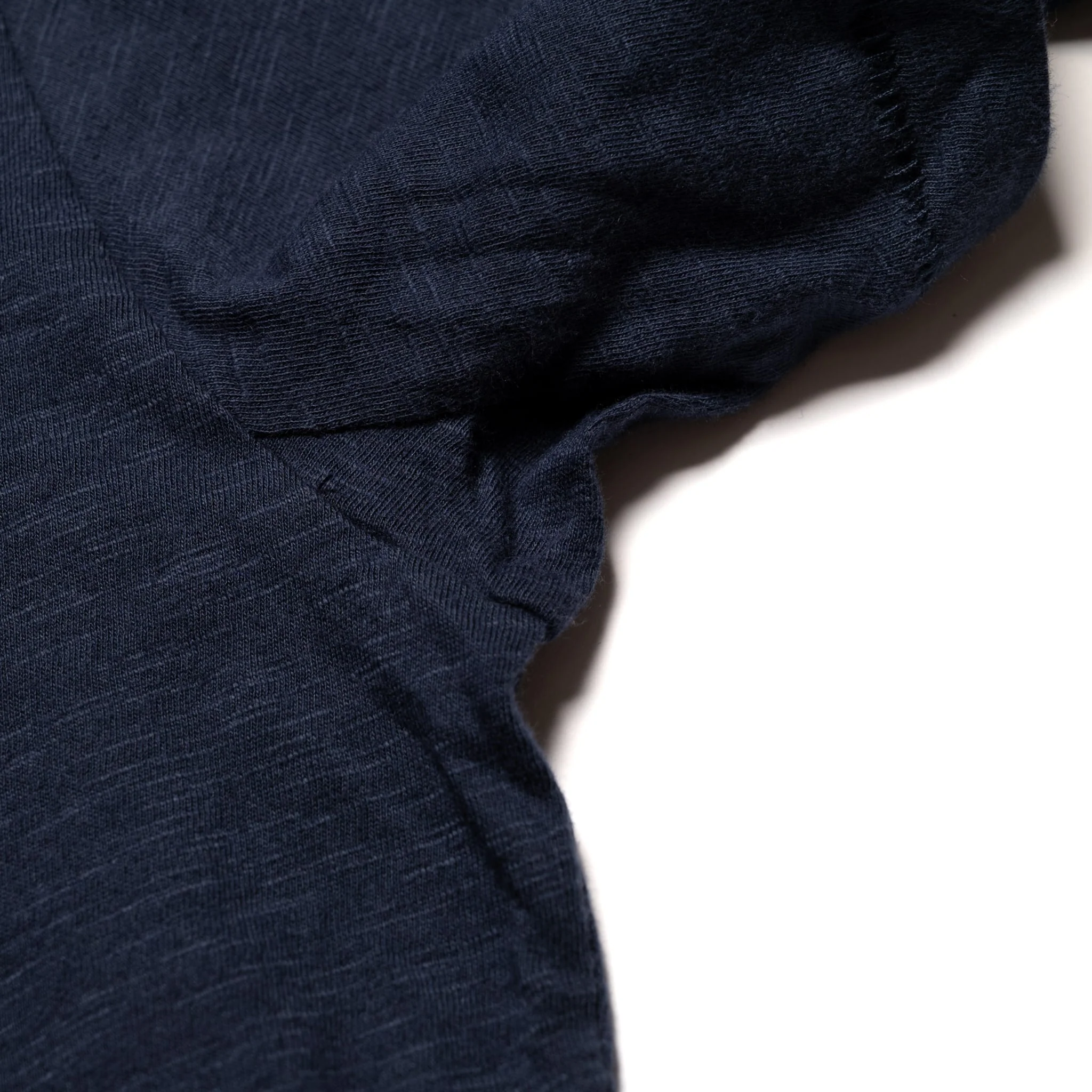SCT04.58 Slub Pima Cotton T-Shirt - Deep Blue - Image 3