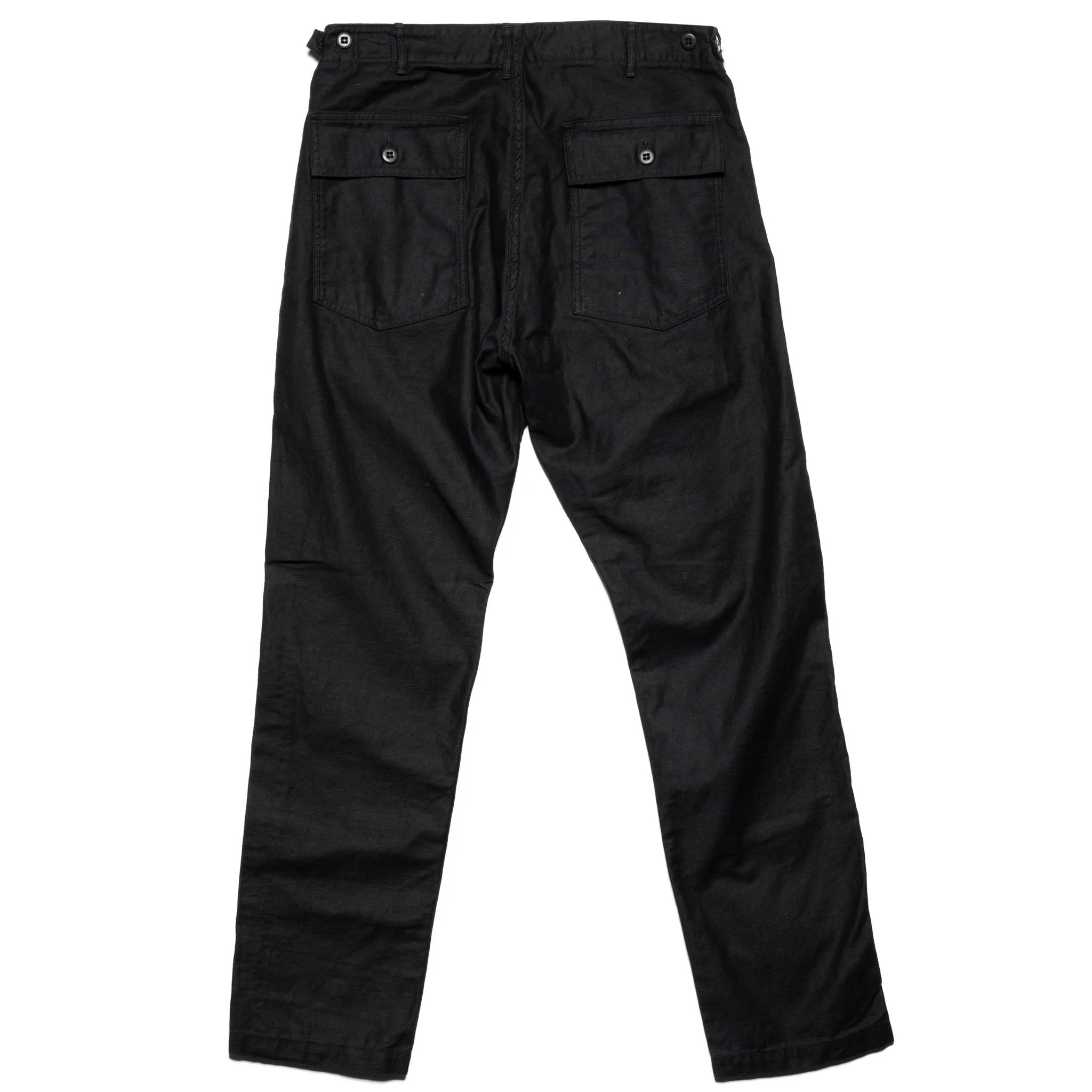 Slim Fit Fatigue Pants - Black - Image 3