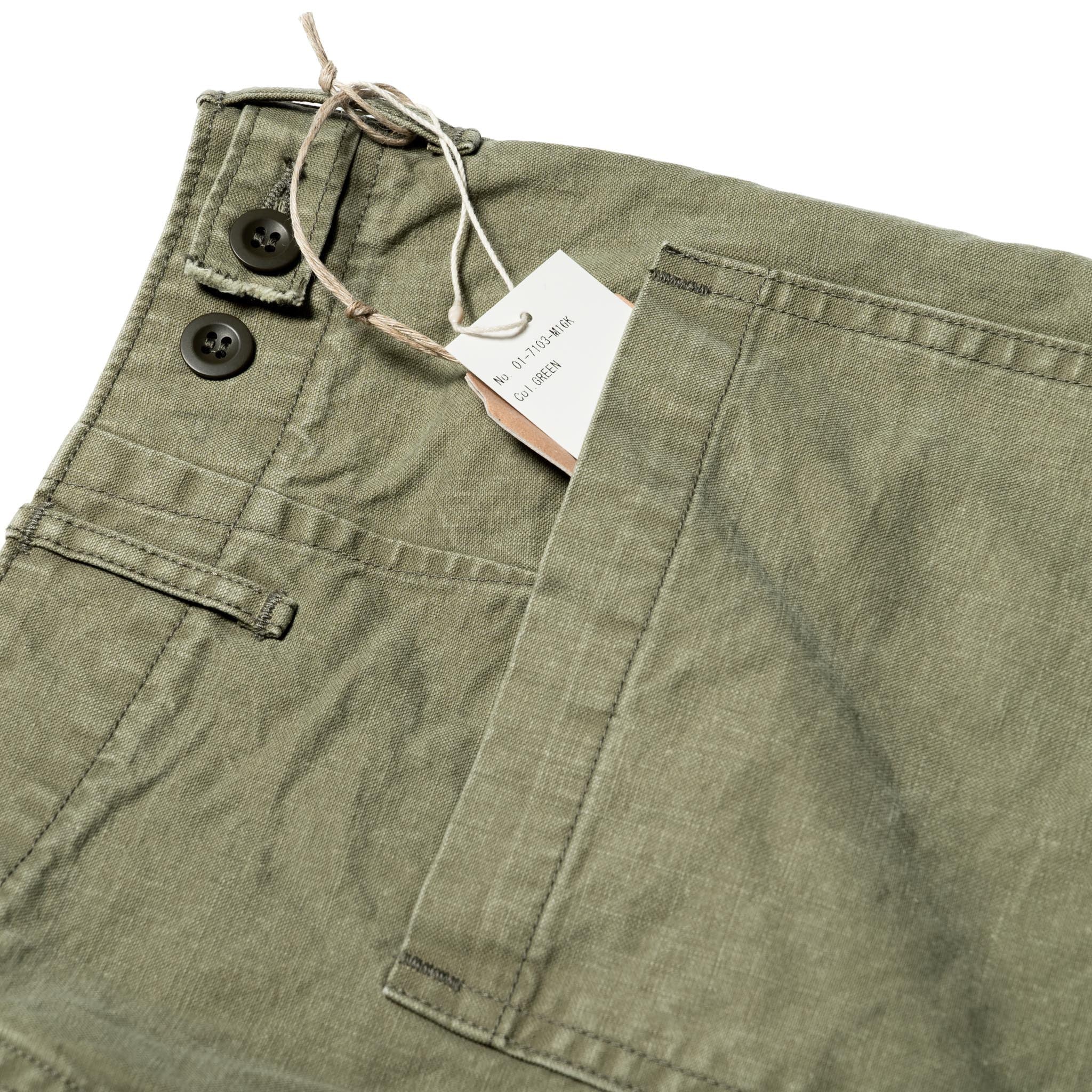 Summer Fatigue Shorts - Green - Image 5