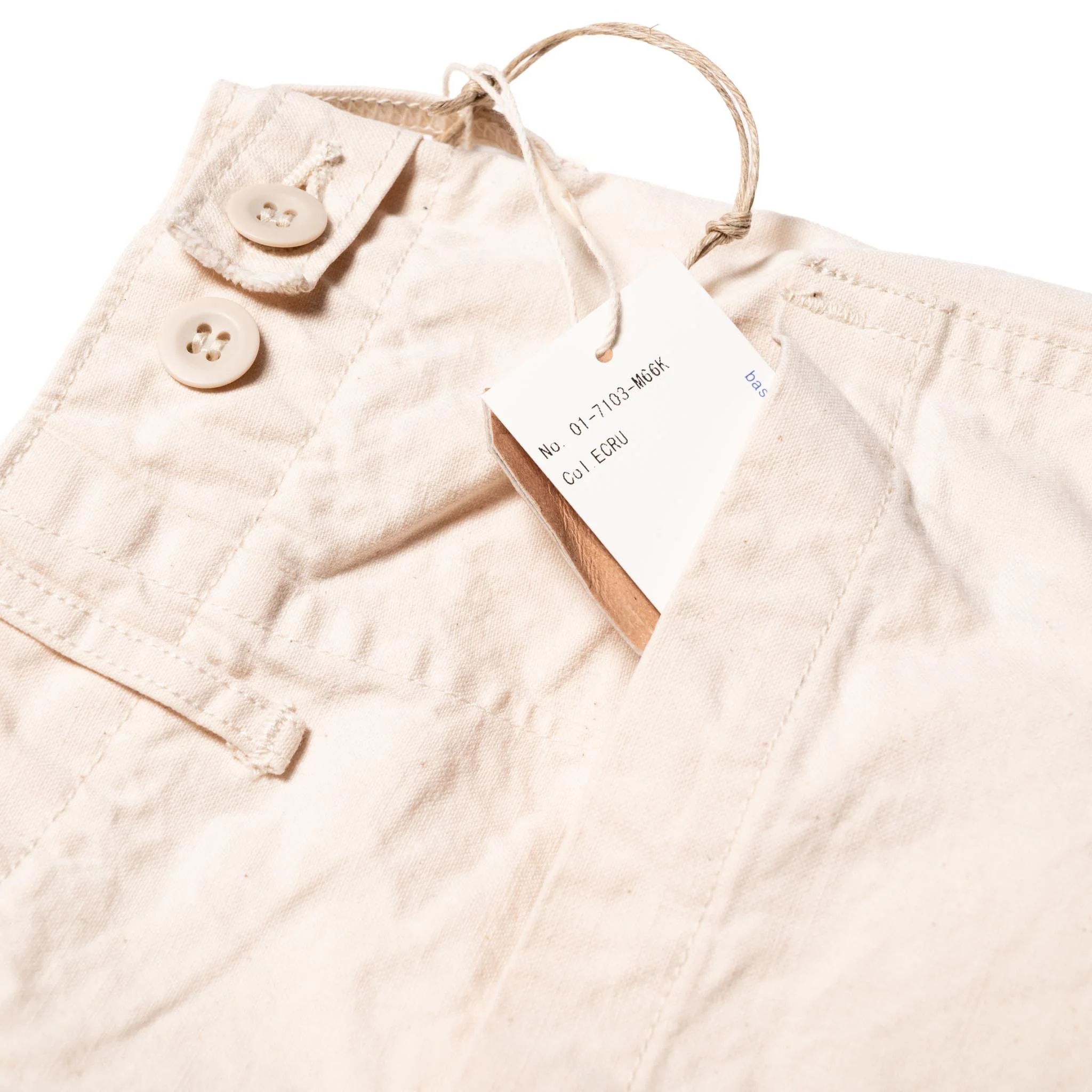 Summer Fatigue Shorts - Ecru - Image 5