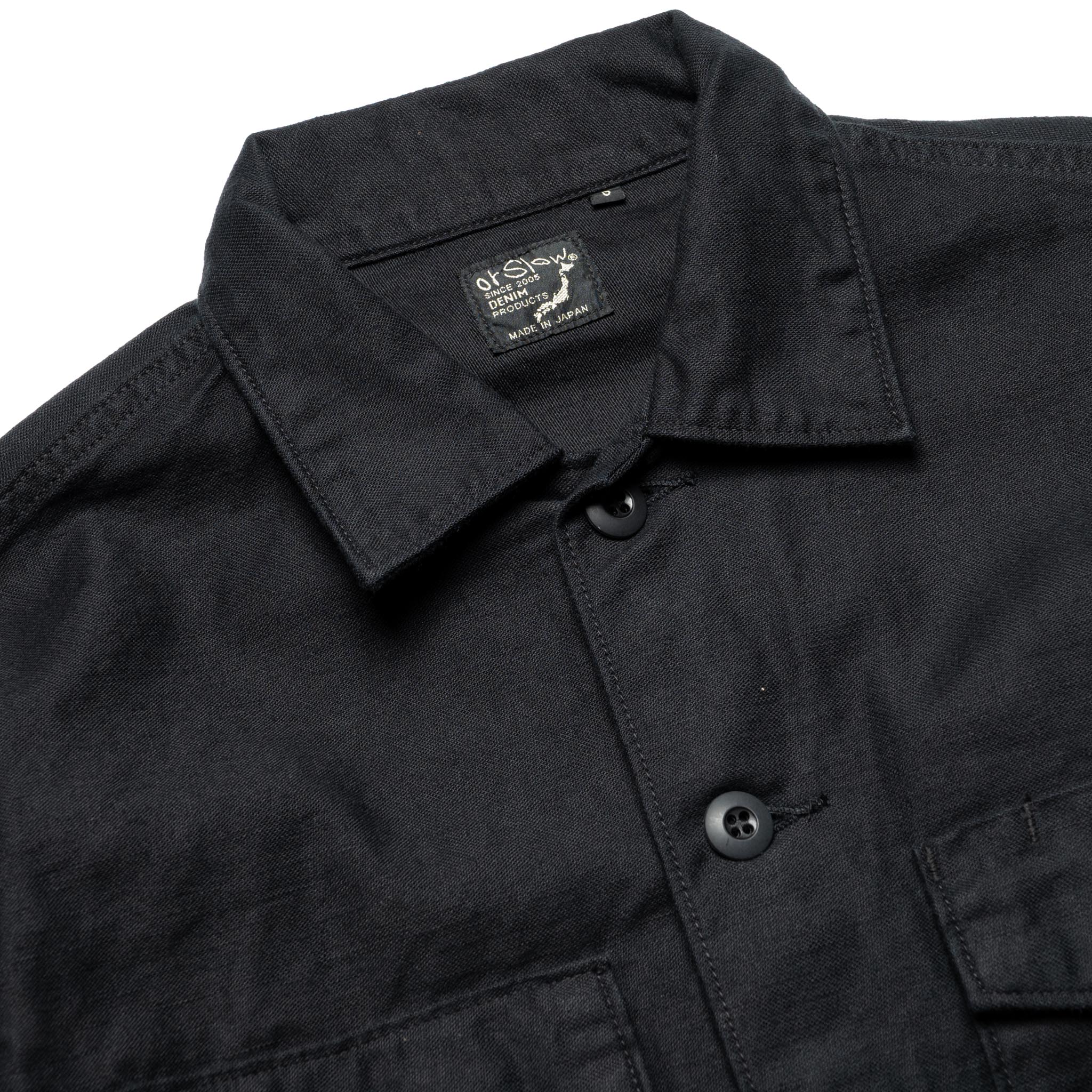 U.S. Army Fatigue Shirt - Black - Image 3