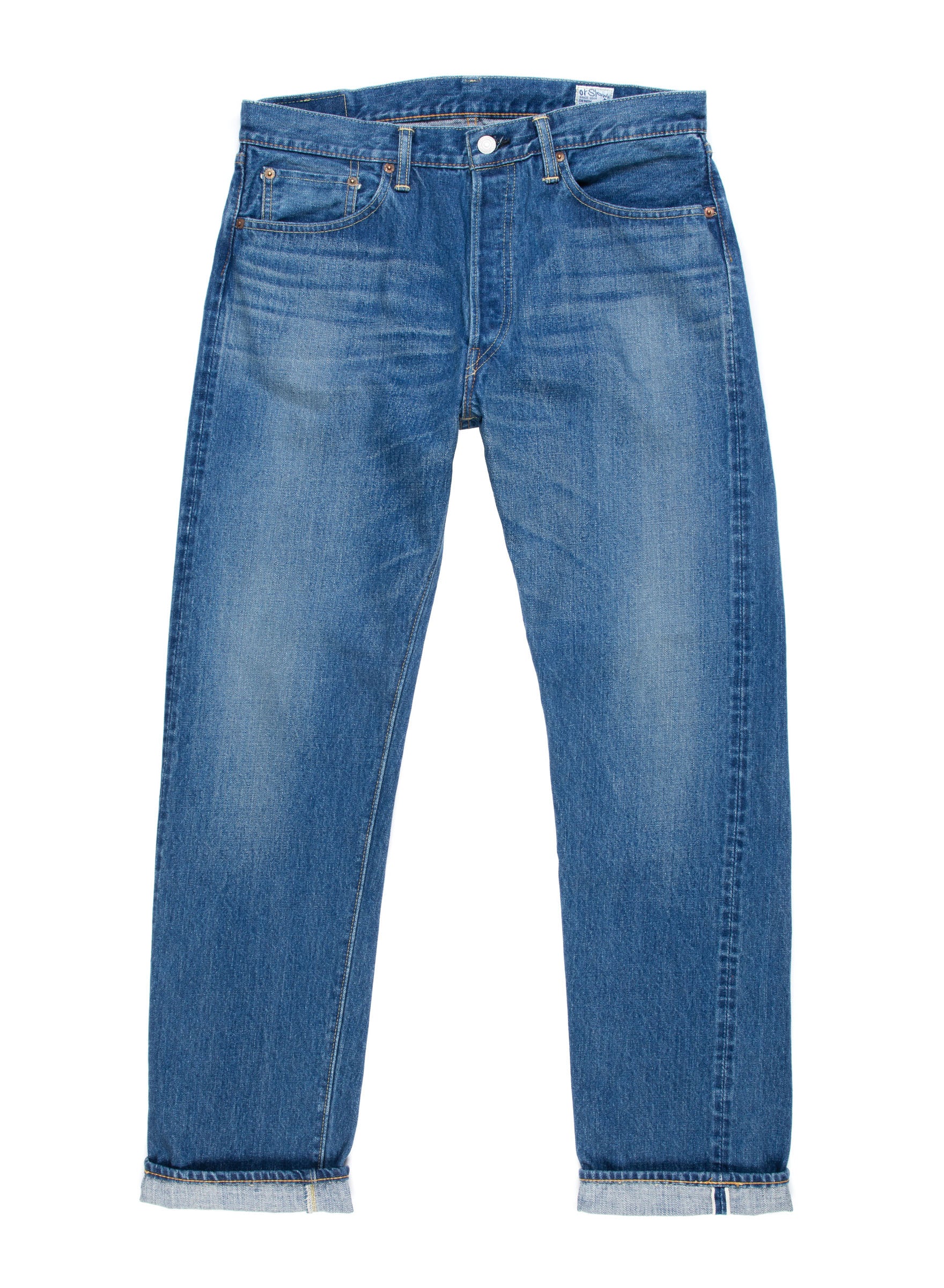 105 Standard Fit Selvedge Denim 2 Year Wash - Image 2