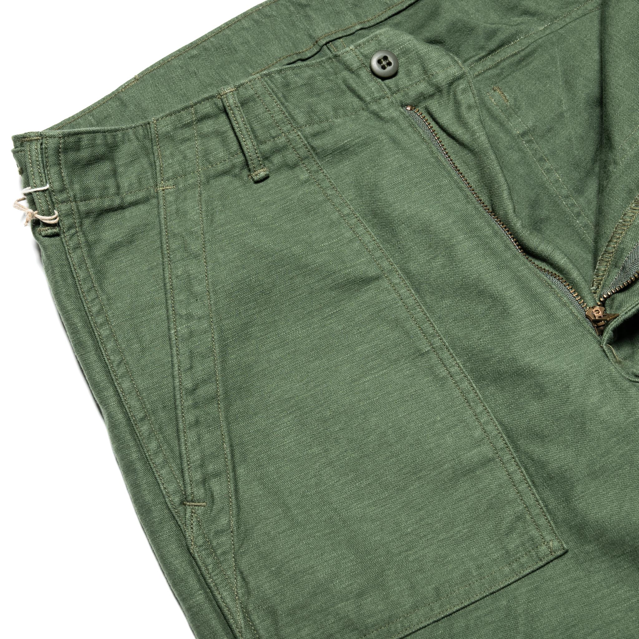 Slim Fit Fatigue Pants - Green - Image 6