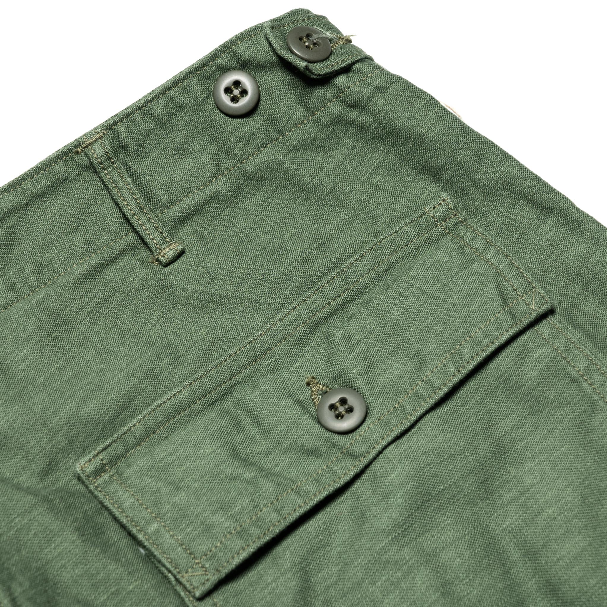 Slim Fit Fatigue Pants - Green - Image 8
