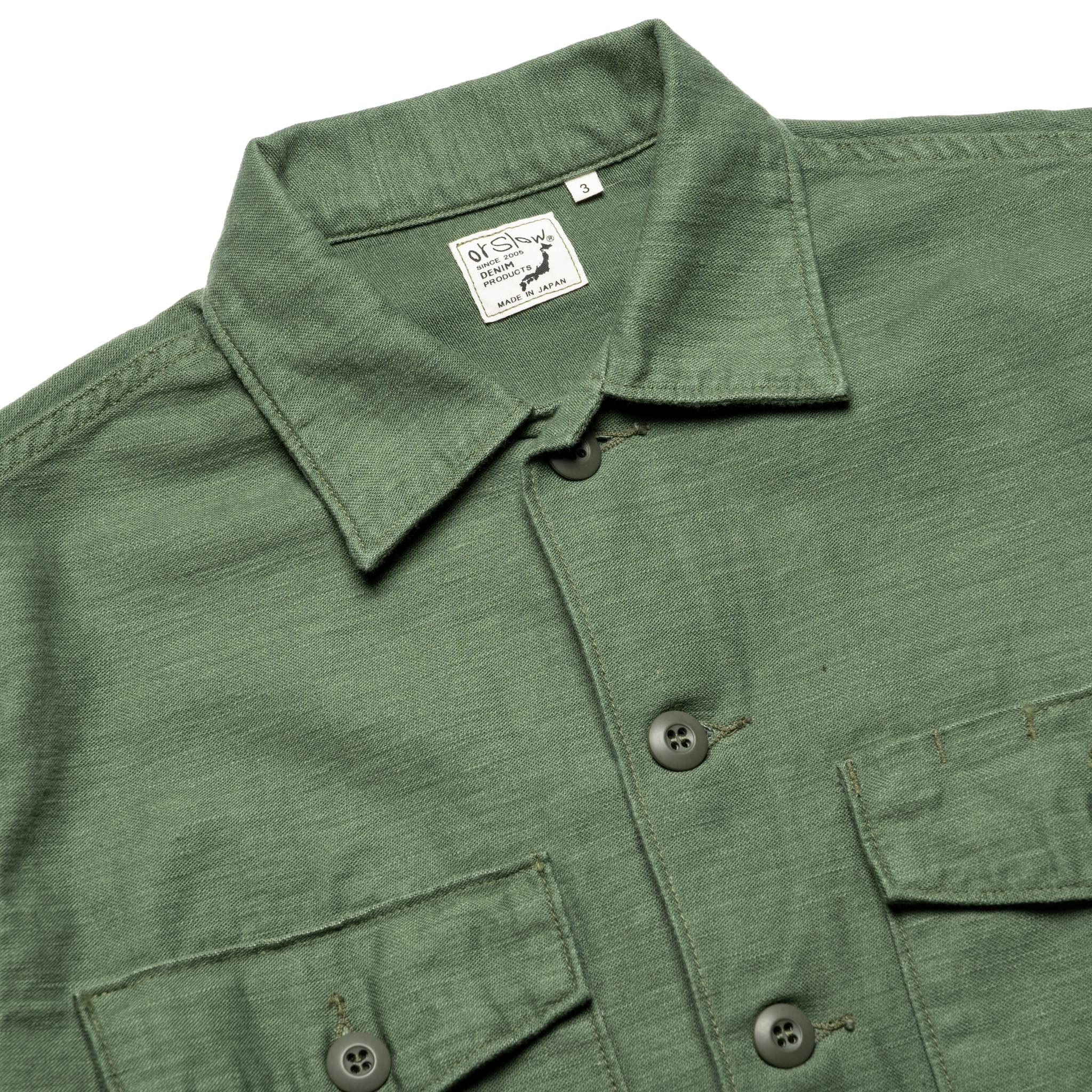 U.S. Army Fatigue Shirt - Green - Image 3