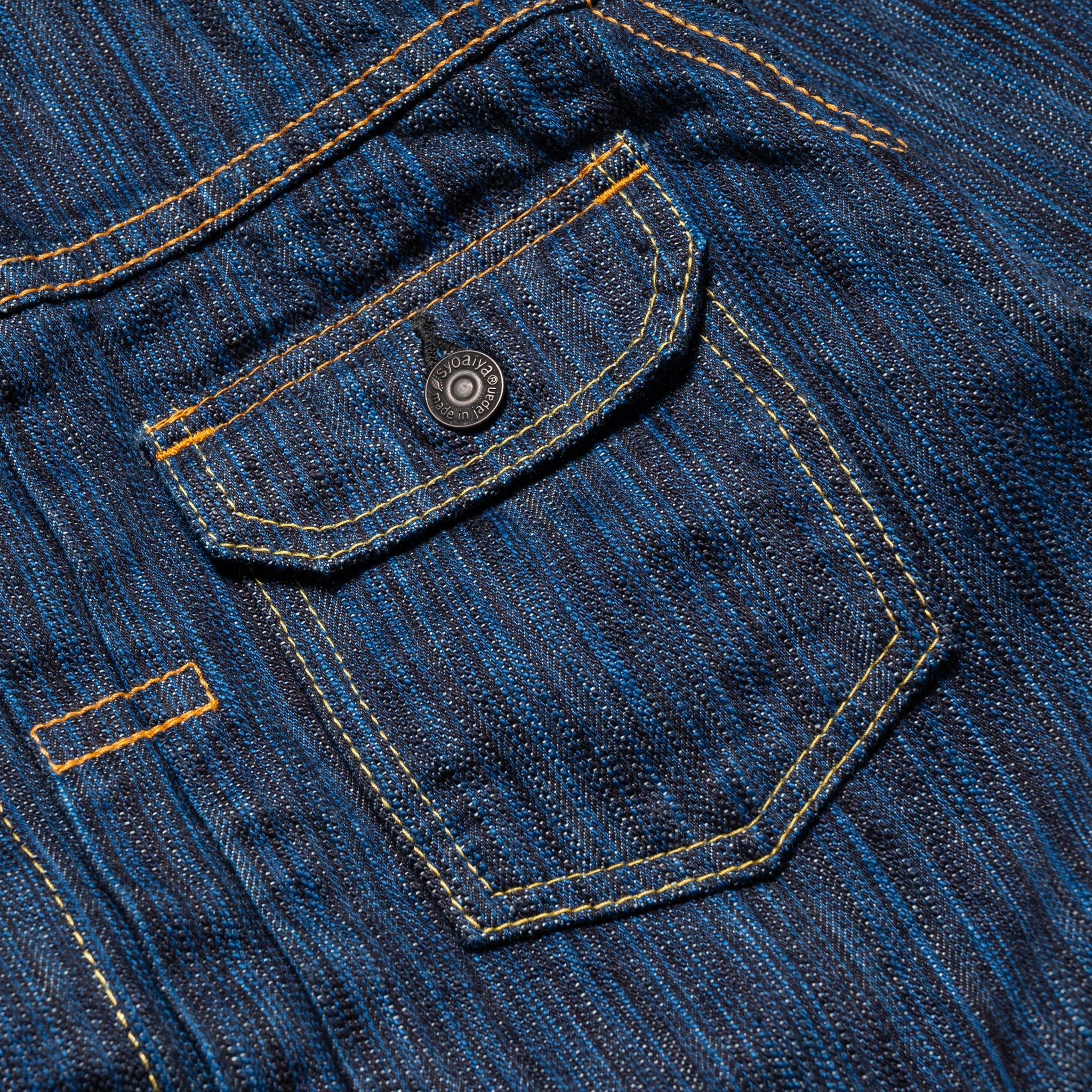 6225-D Waterfall Denim Type 2 Jacket - Dark Indigo - Image 4
