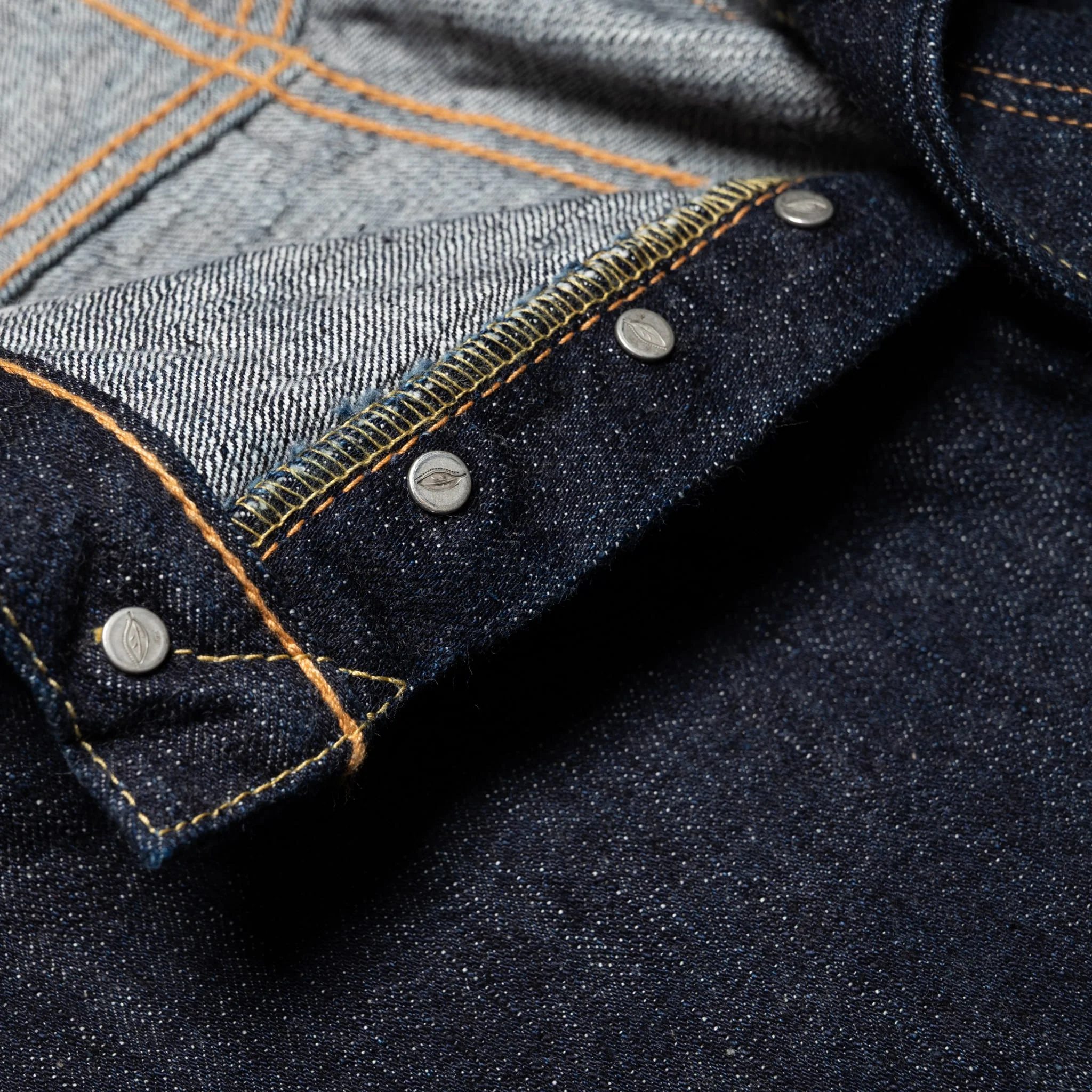 XX-002 Piped Straight 14oz Selvedge Denim - Indigo - Image 7