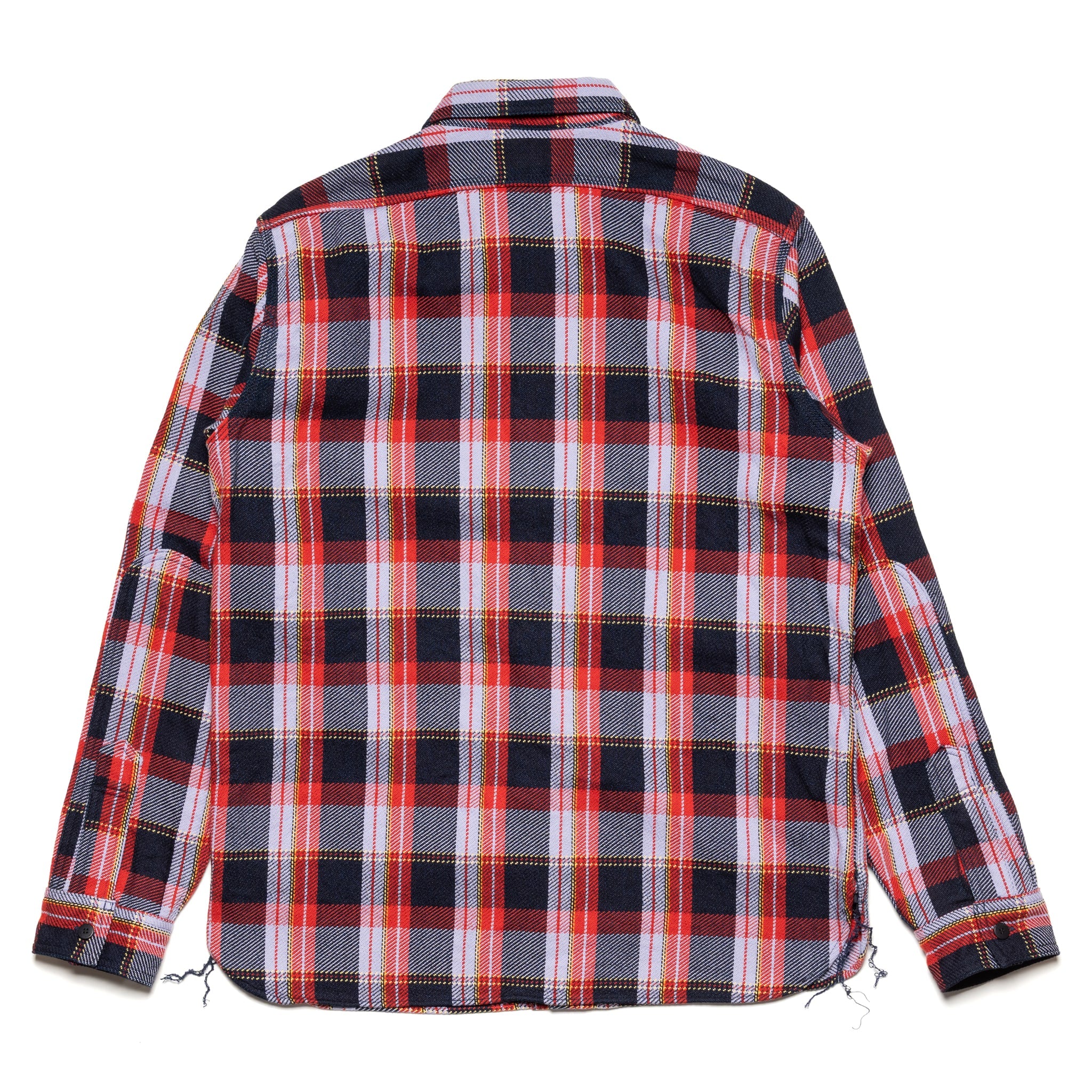 SIN25-01W Heavy Indigo Flannel Purple - Image 2