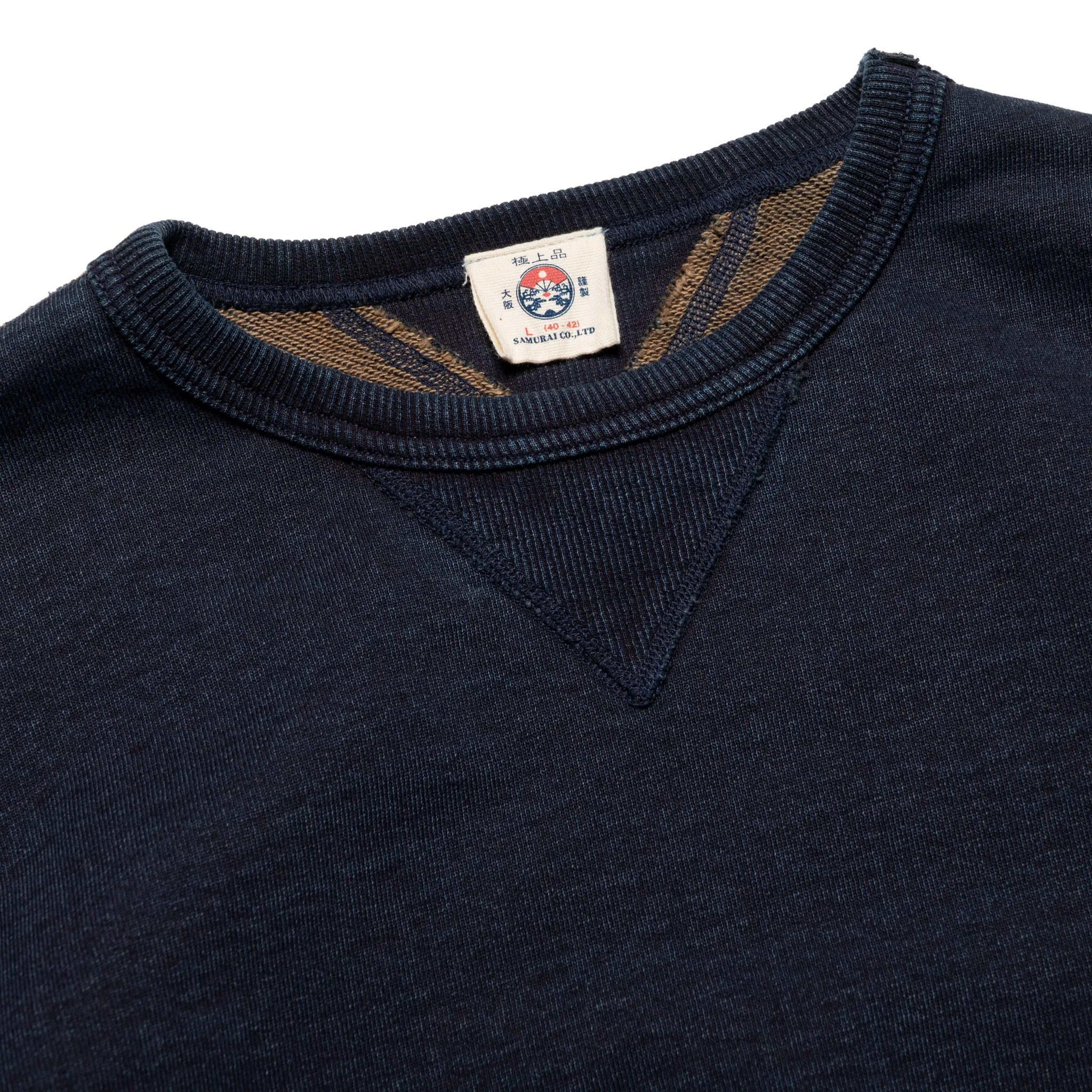 SIS25-101 Kakishibu Indigo Sweatshirt - Image 2