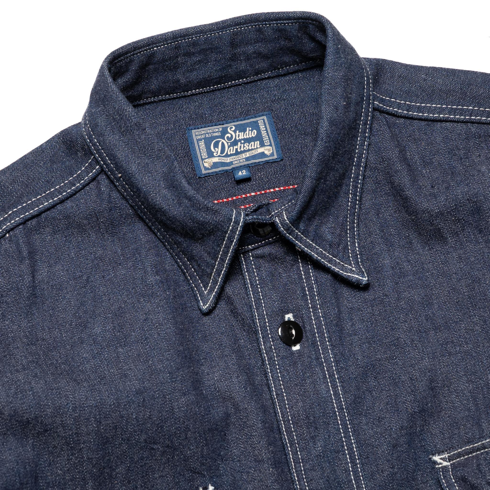 5333B 11oz Selvedge Denim Work Shirt - Image 3