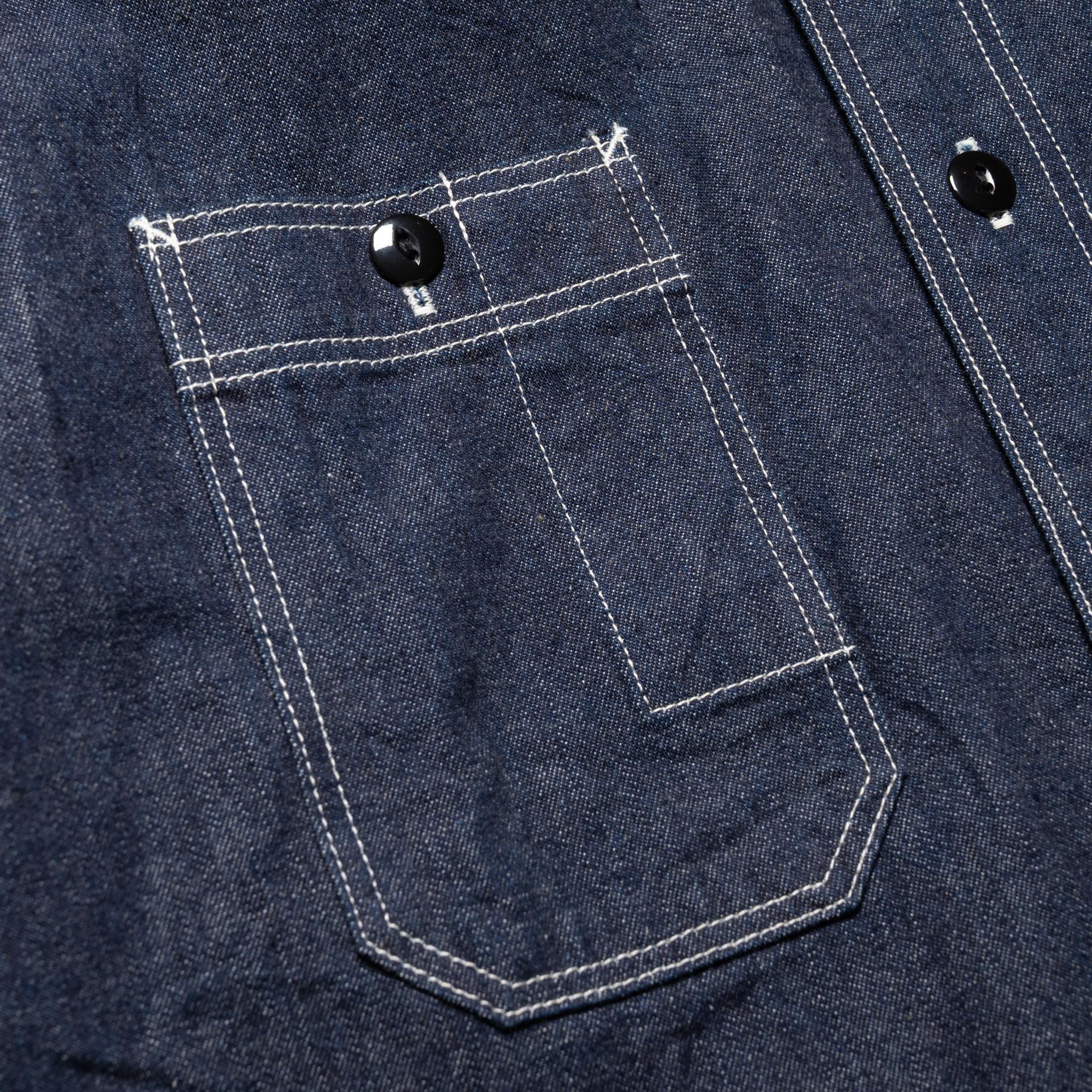 5333B 11oz Selvedge Denim Work Shirt - Image 6