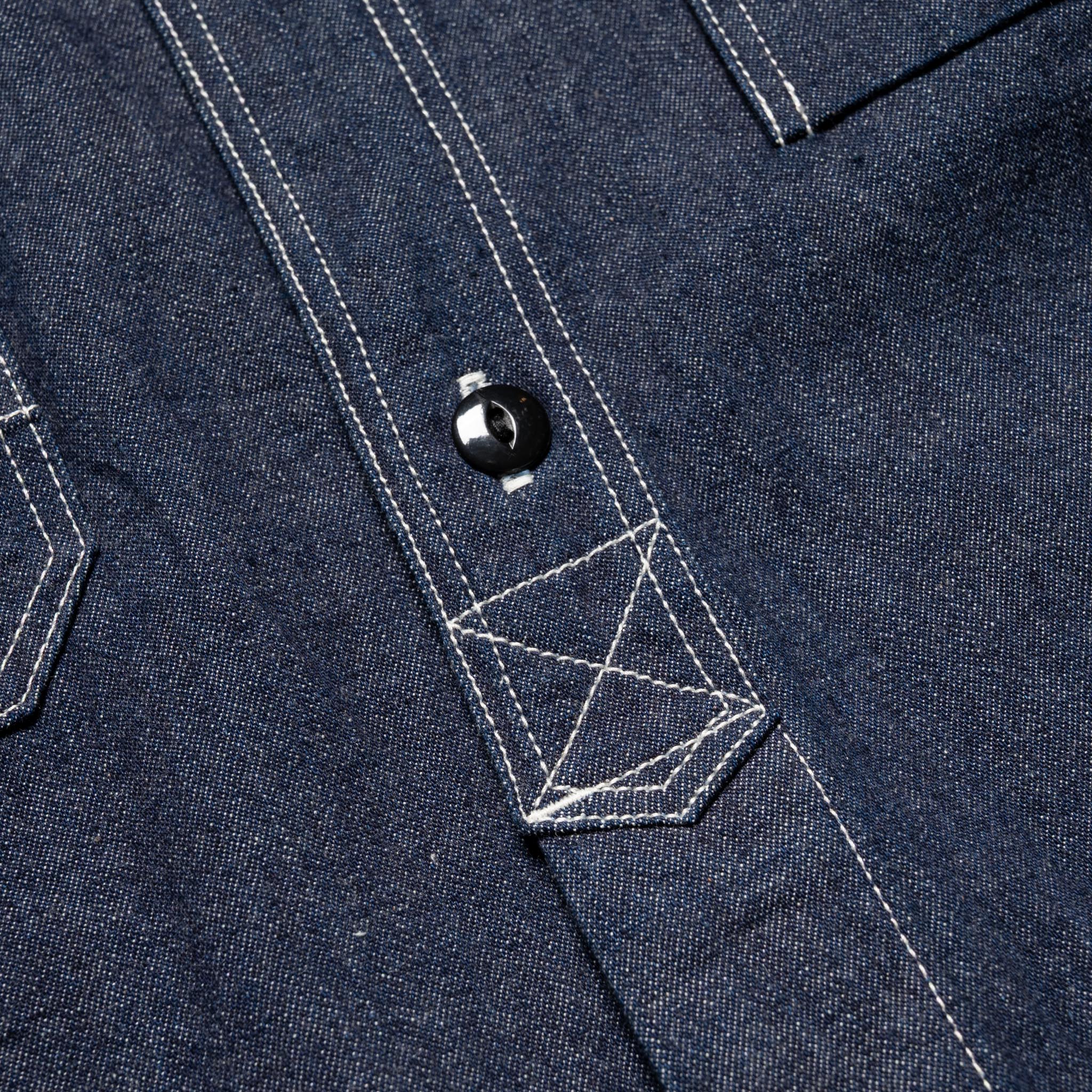 5333B 11oz Selvedge Denim Work Shirt - Image 7