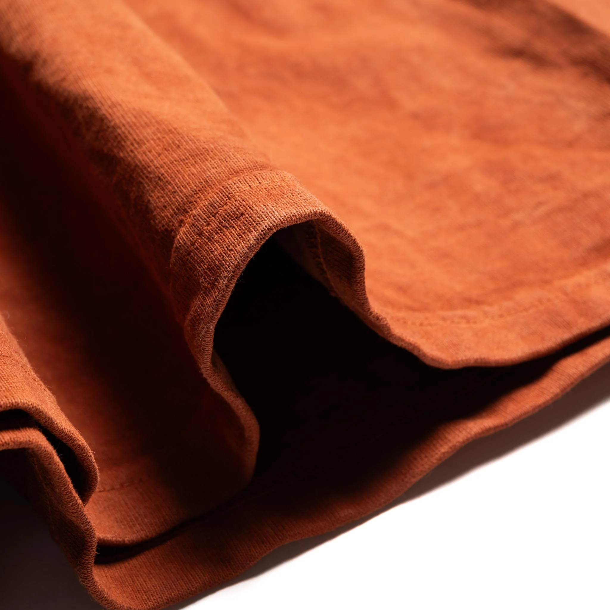 8198 Amami Oshima Mud-Dyed Loopwheeled T-Shirt - Brown - Image 10