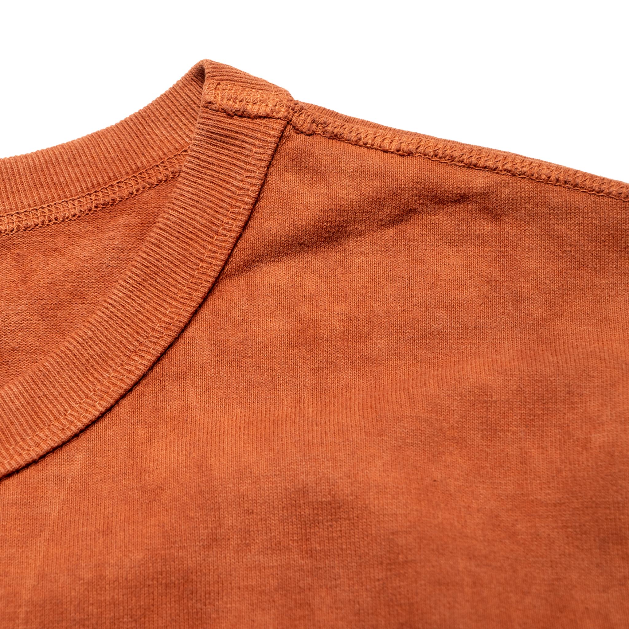 8198 Amami Oshima Mud-Dyed Loopwheeled T-Shirt - Brown - Image 5