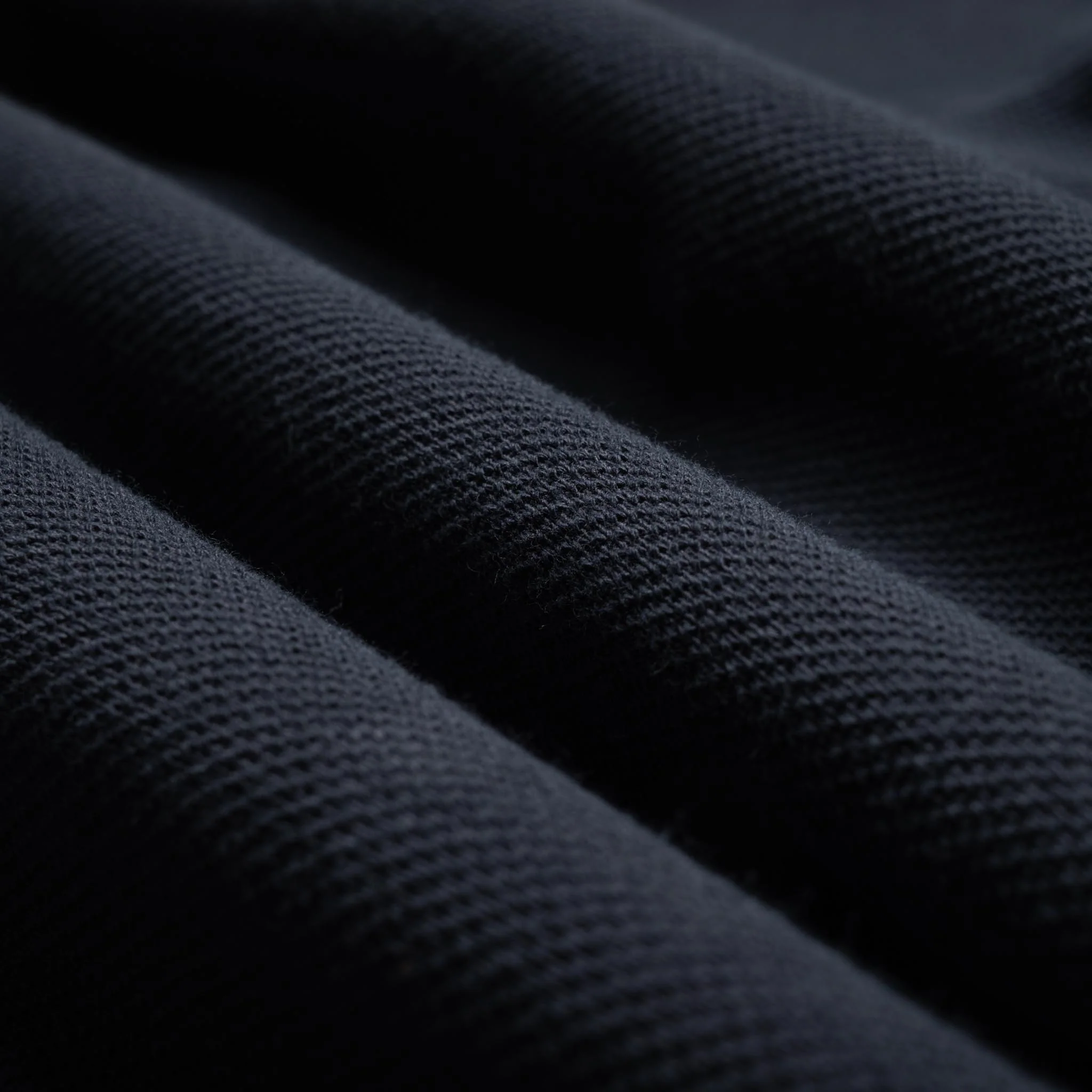 8201 Pique Knit Polo Shirt - Navy - Image 9