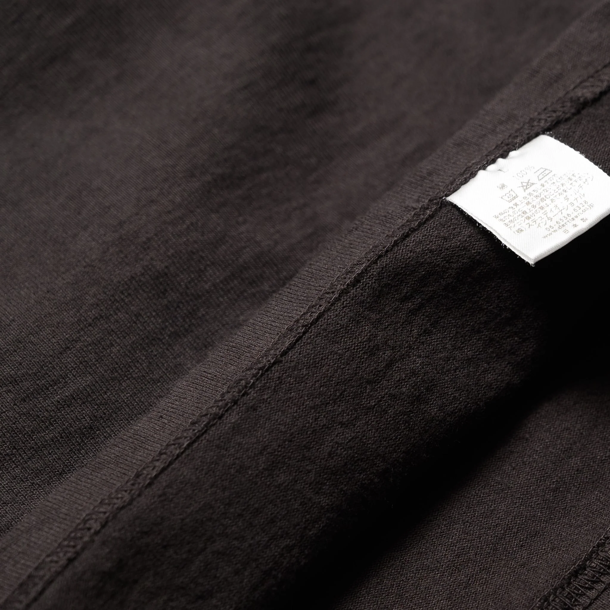 9913 10.5oz Loopwheel Tee - Charcoal Black - Image 5