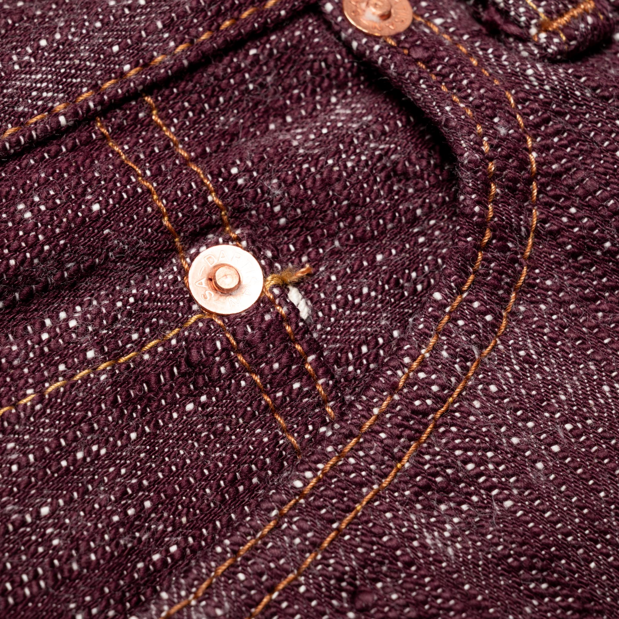 D1904S "Futa-Ai" 16oz Selvedge Denim - Regular Straight Fit - Image 7