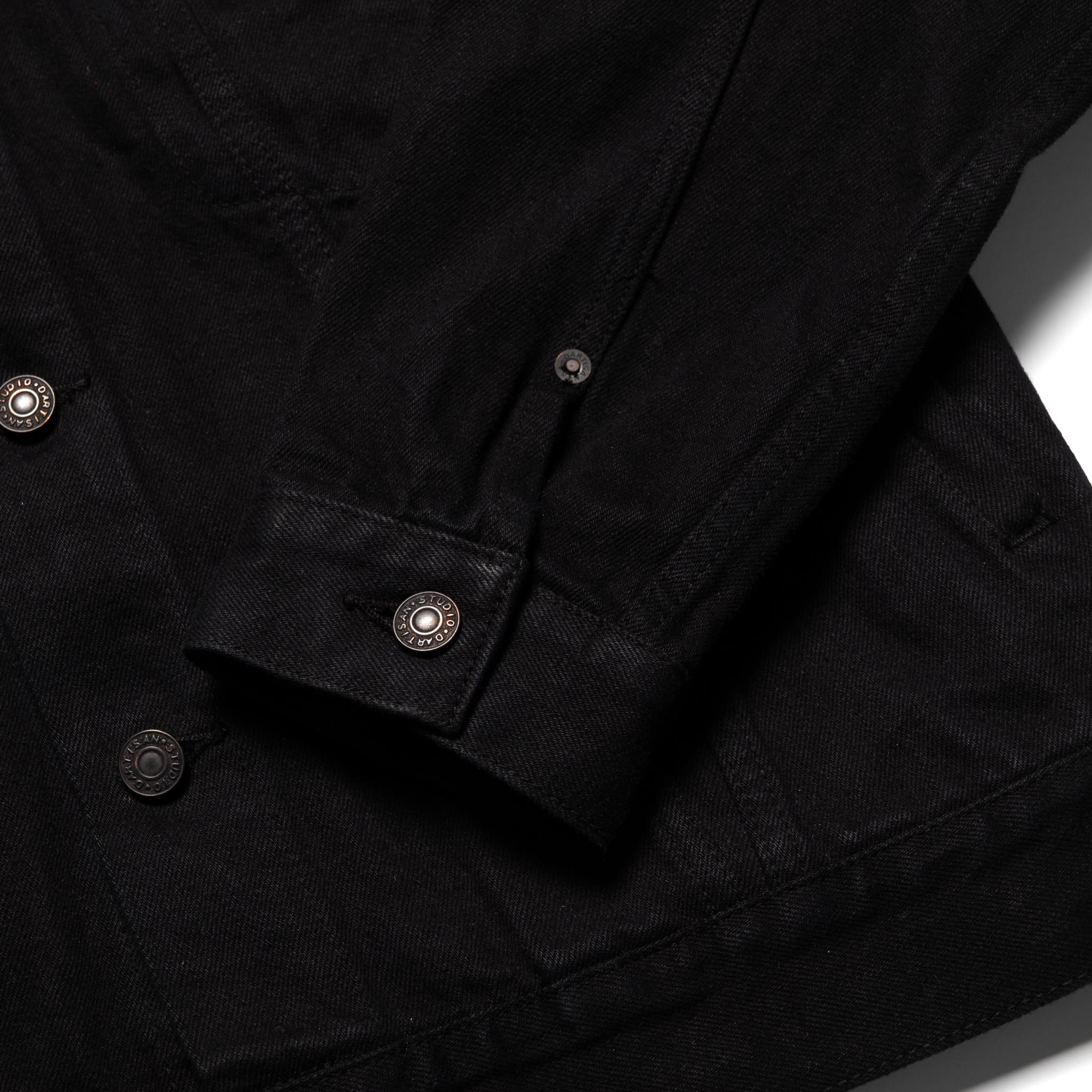 D4609 13.5oz "Kurozome" Overdyed Natural Indigo Selvedge Jacket - Image 8