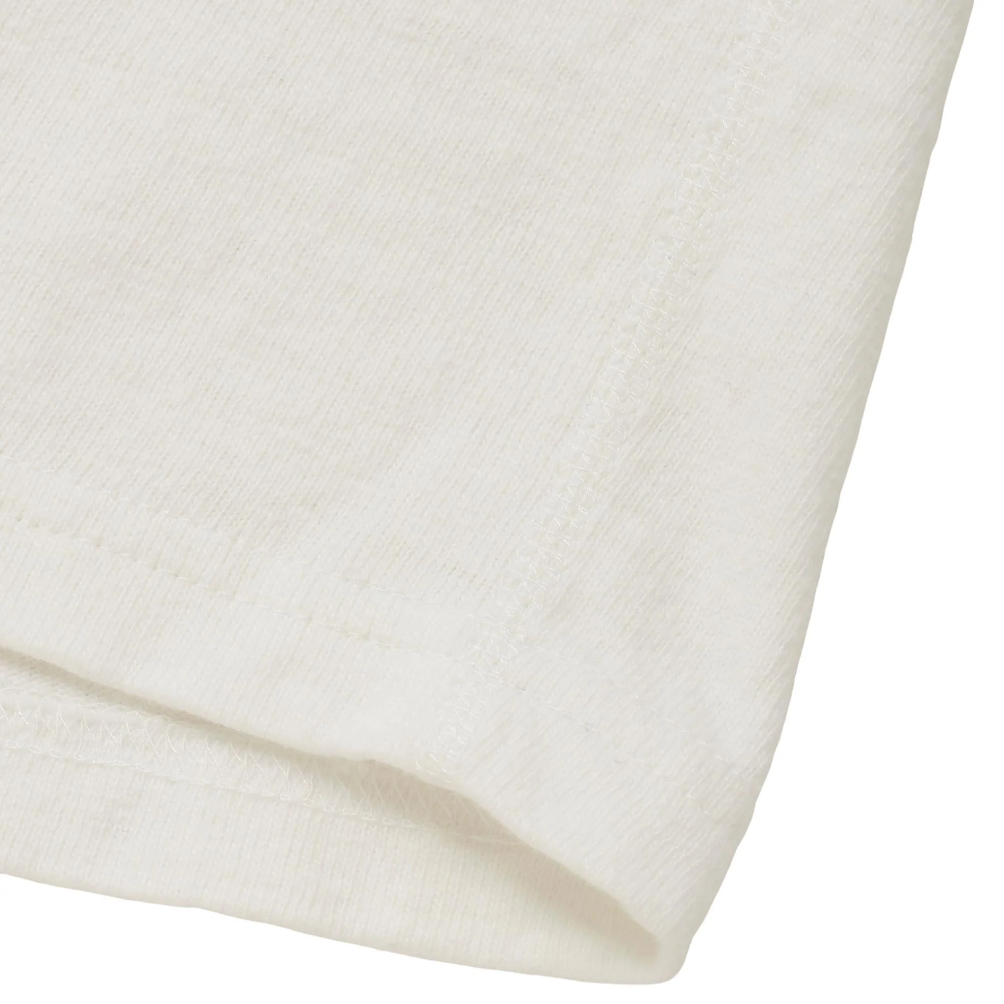 ELS Recycled Cotton Slub T-Shirt - White - Image 4